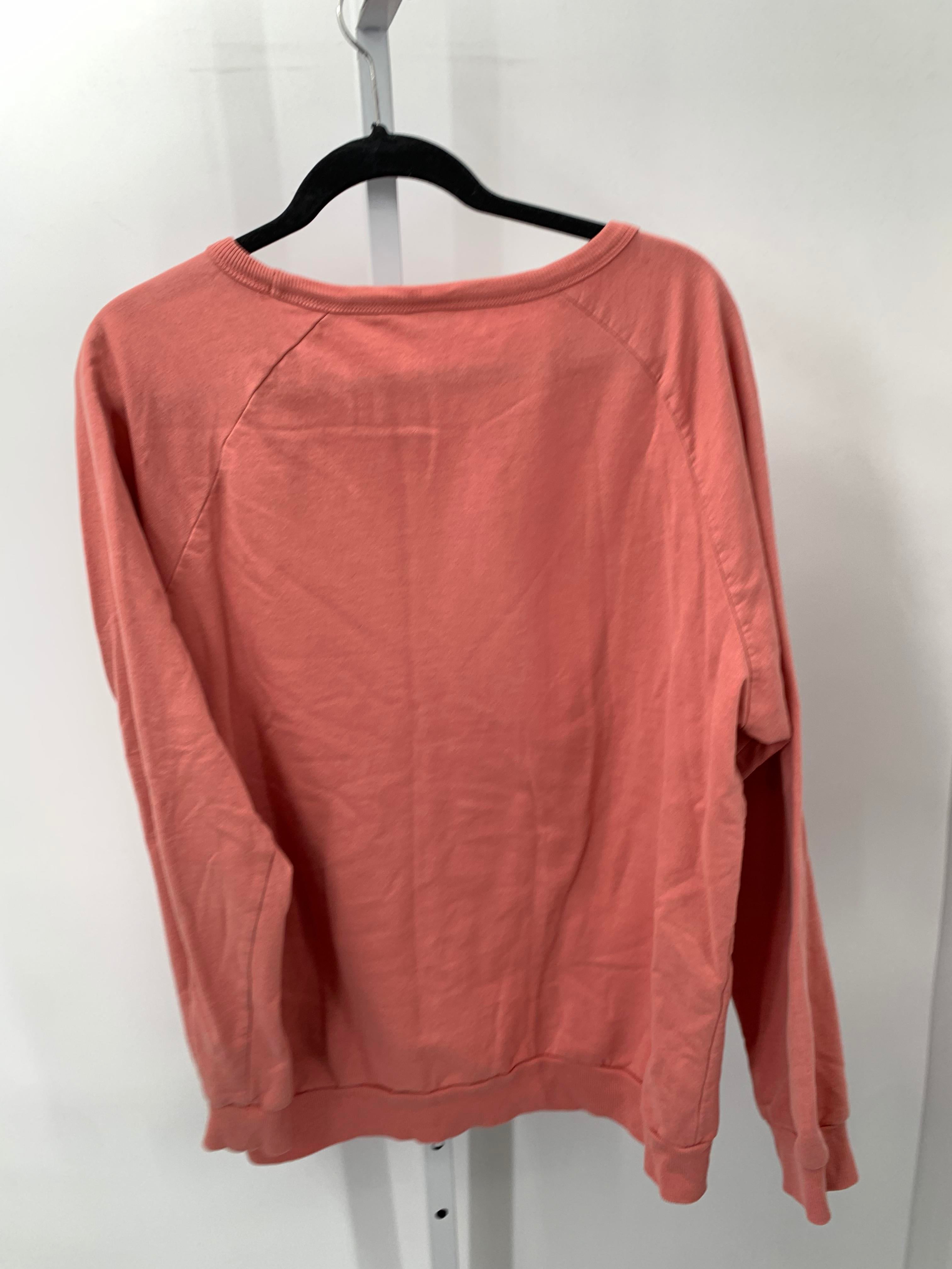 Size Extra Large Misses Long Sleeve Shirt