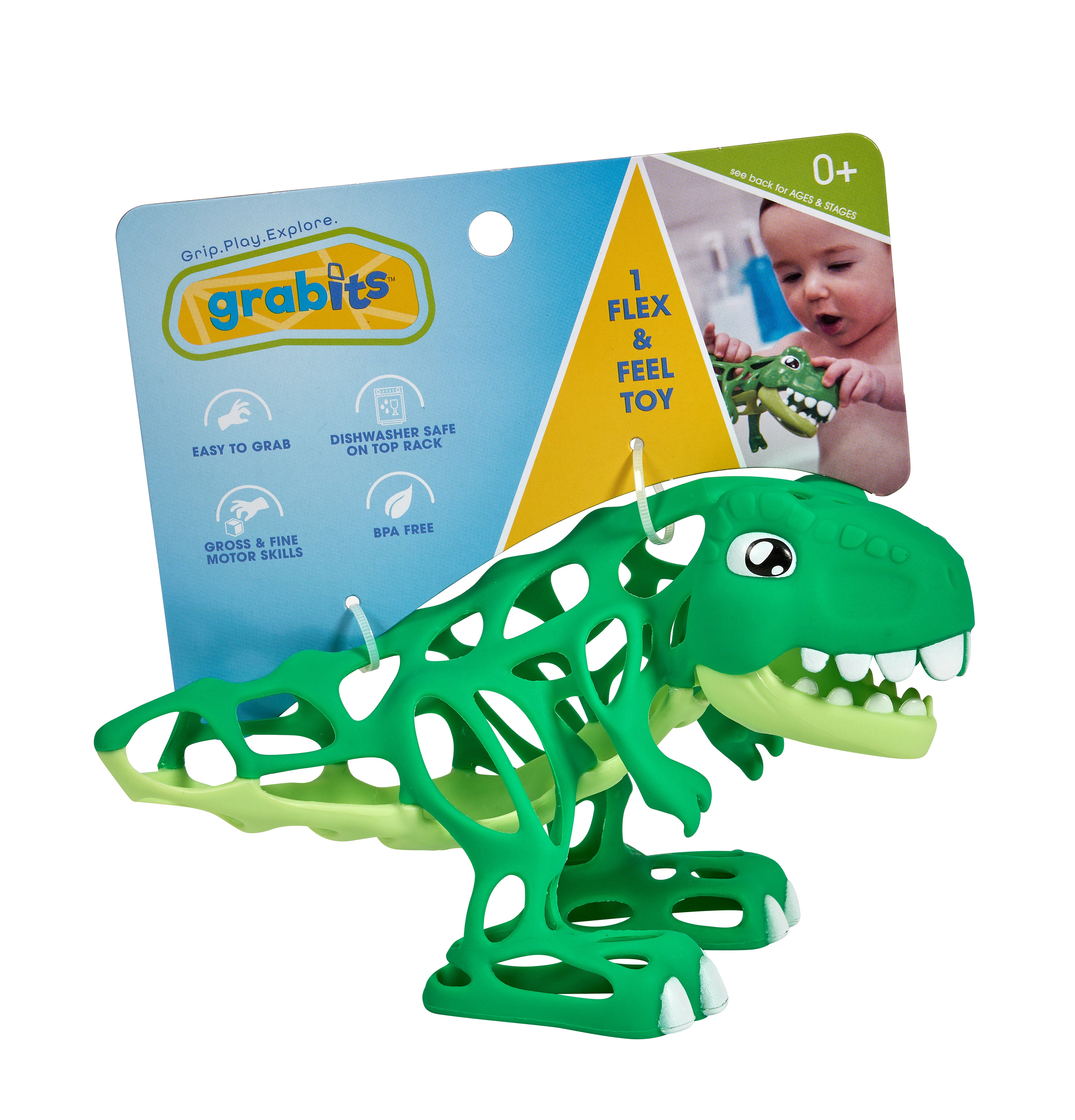 GRABITS GRIPIMALS Dino - New