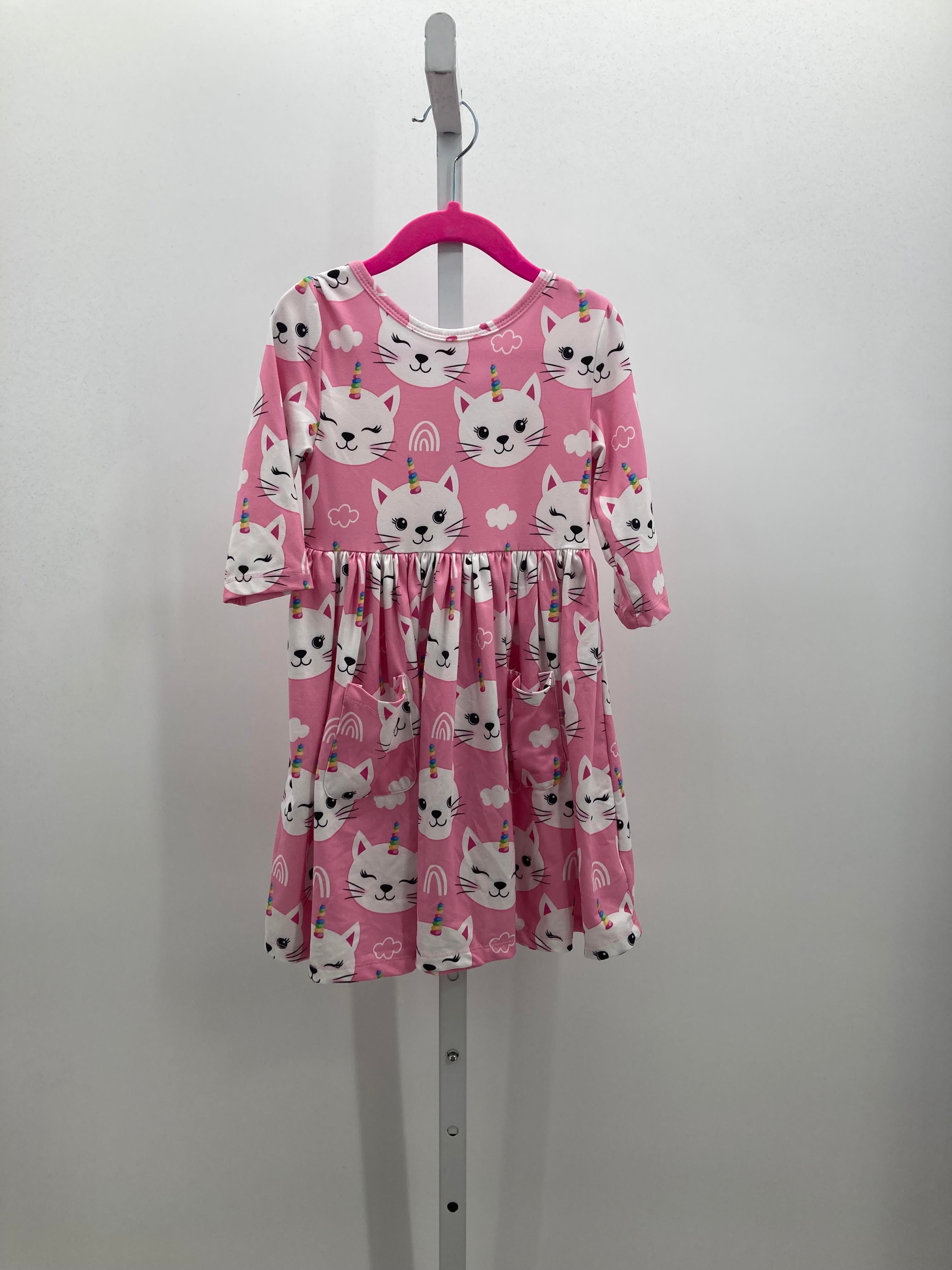 Size 4T Girls Long Sleeve Dress