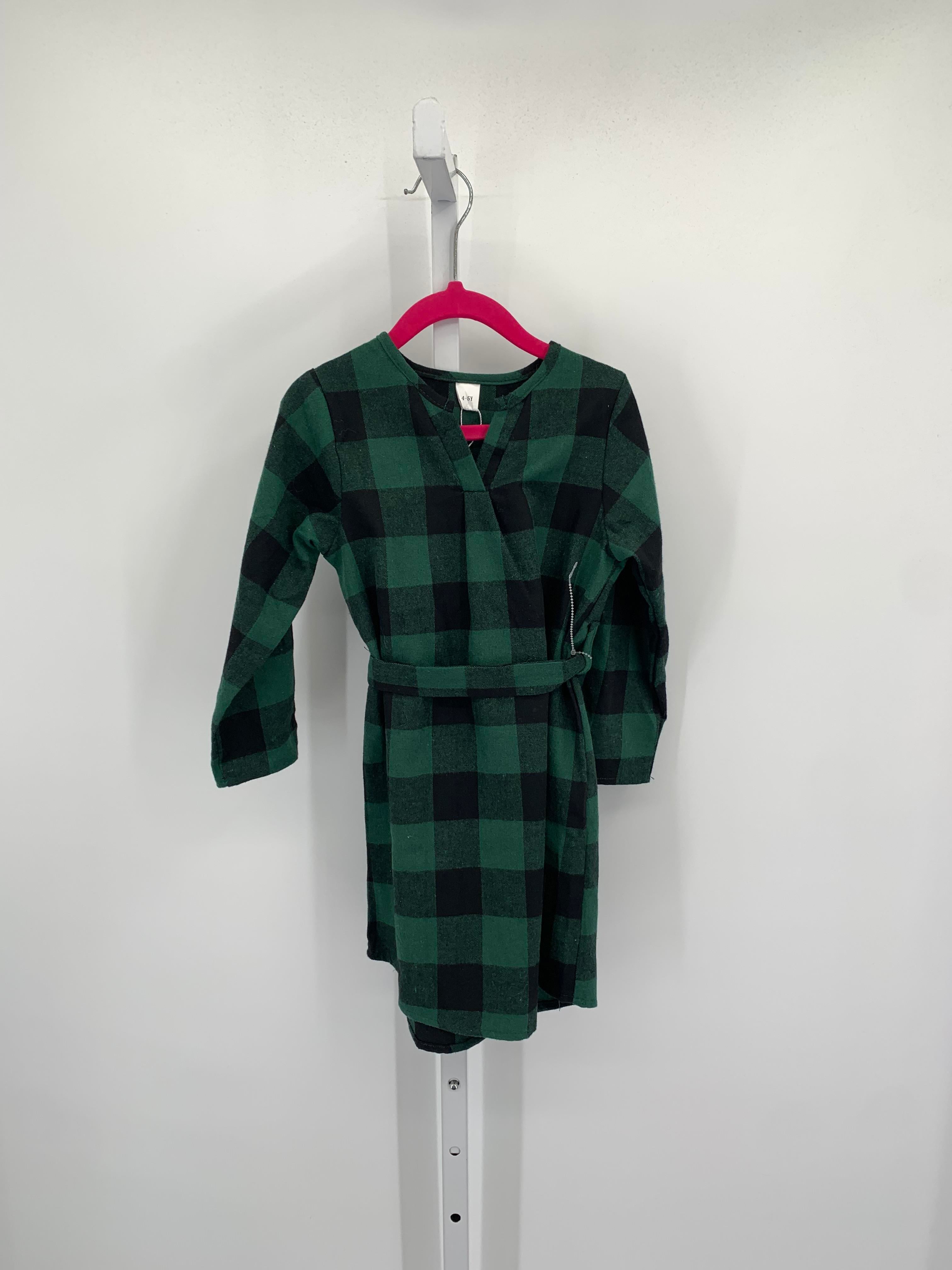 Size 4-5 Girls Long Sleeve Dress