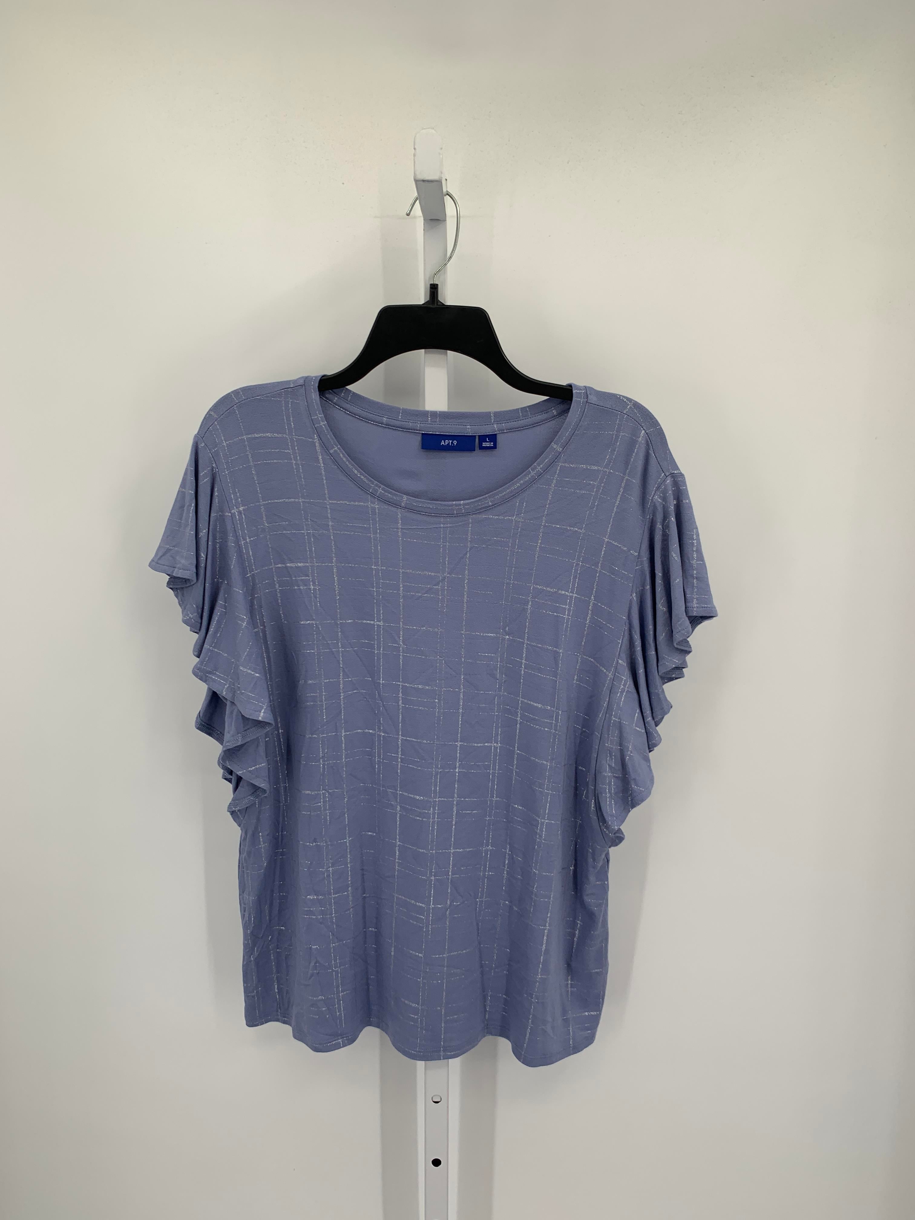 Apt. 9 Size Large Misses Short Sleeve Shirt