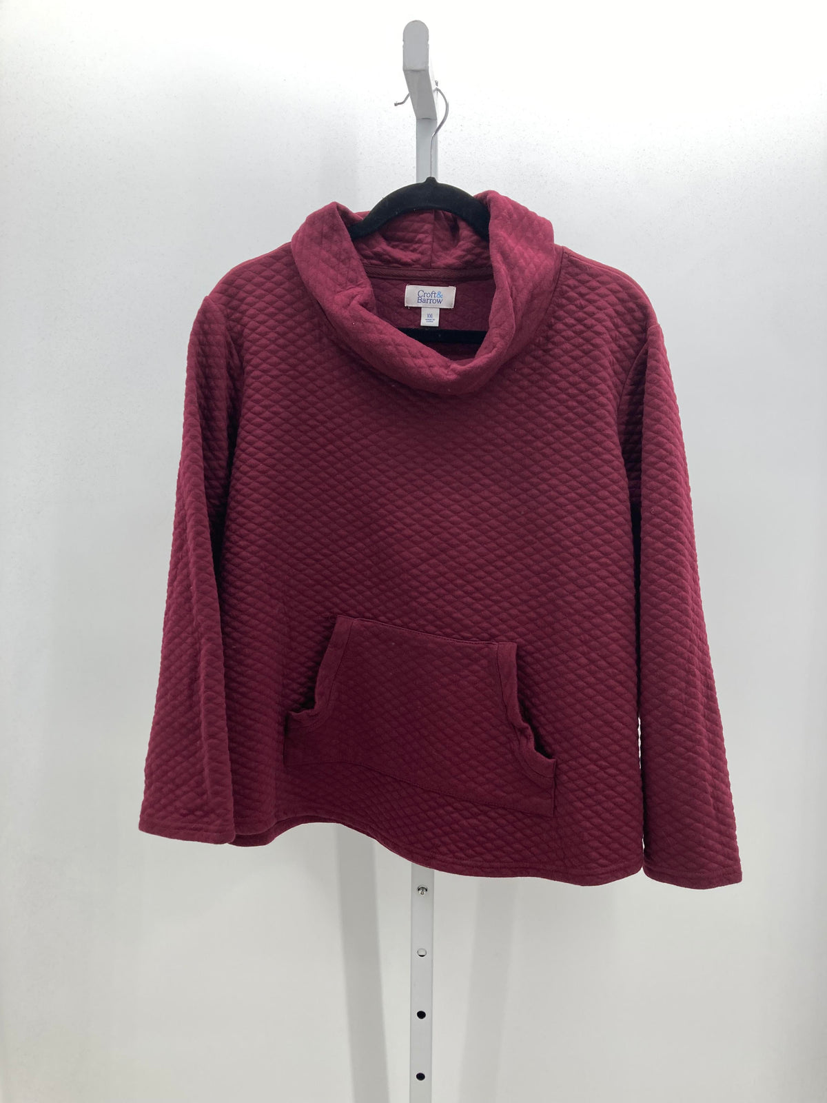 Croft & Barrow Size XXL Misses Long Sleeve Shirt
