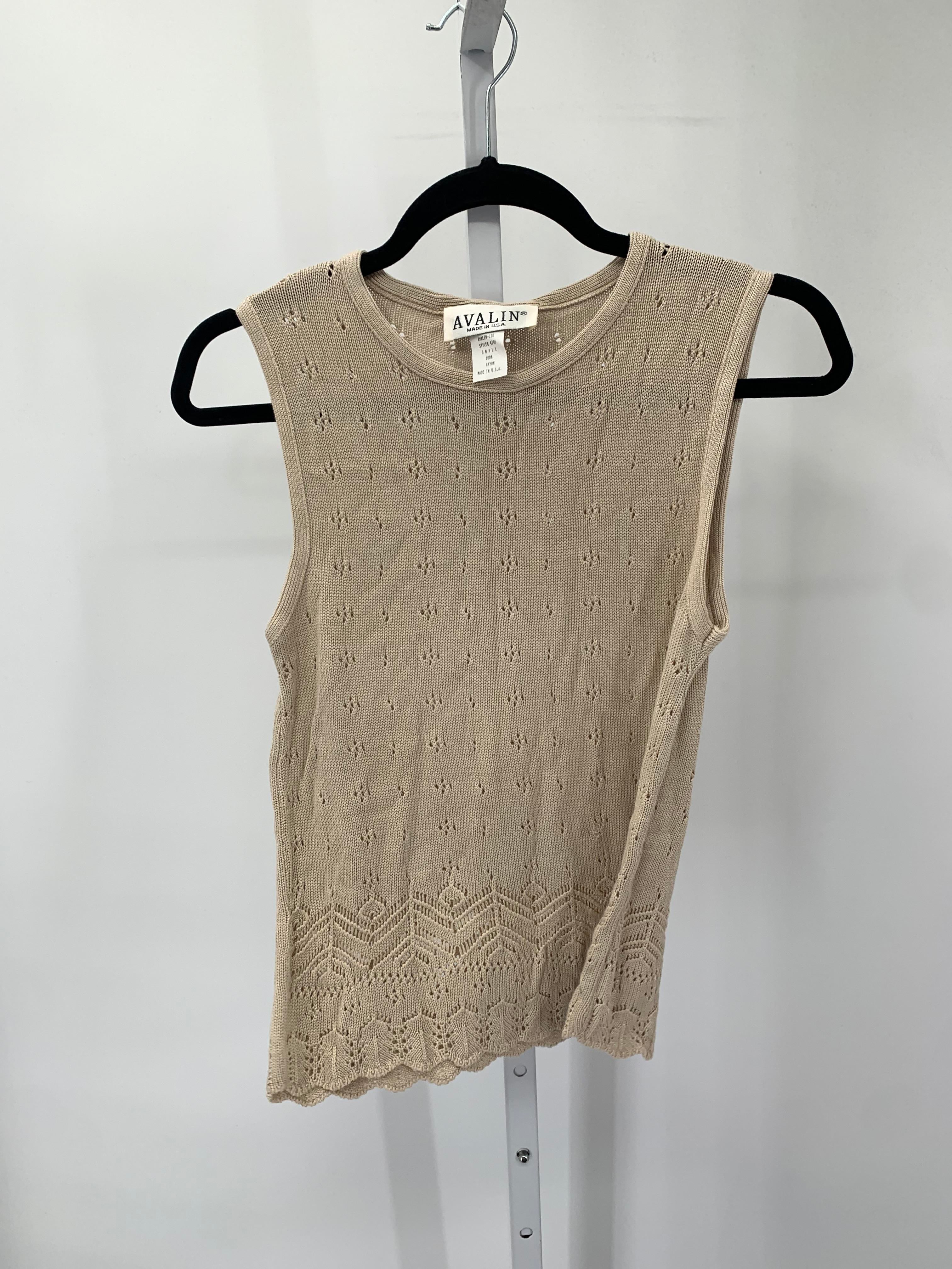 Size Small Misses Sleeveless Sweater