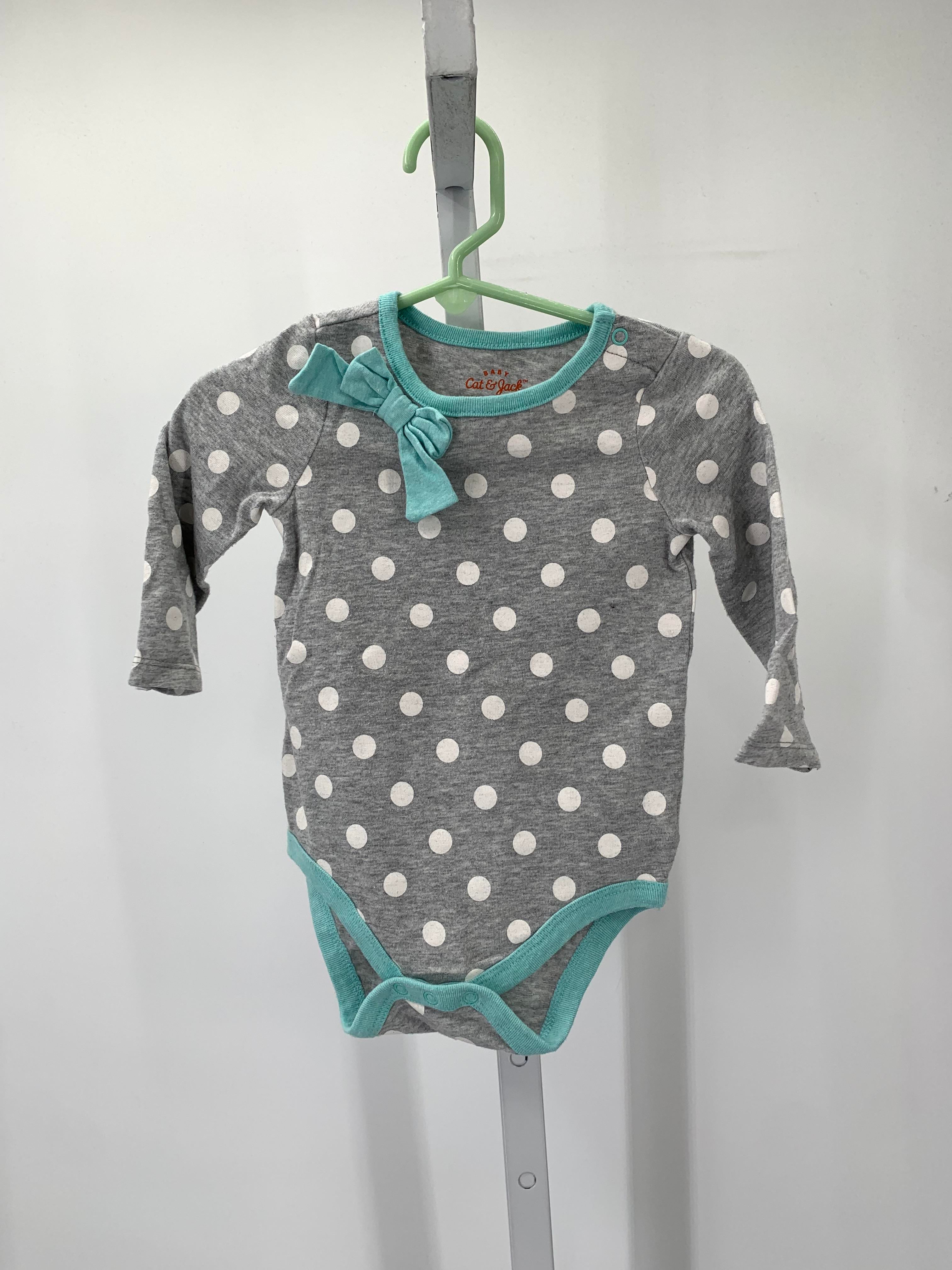 Cat & Jack Size 6-9 mon Girls Long Sleeve Shirt