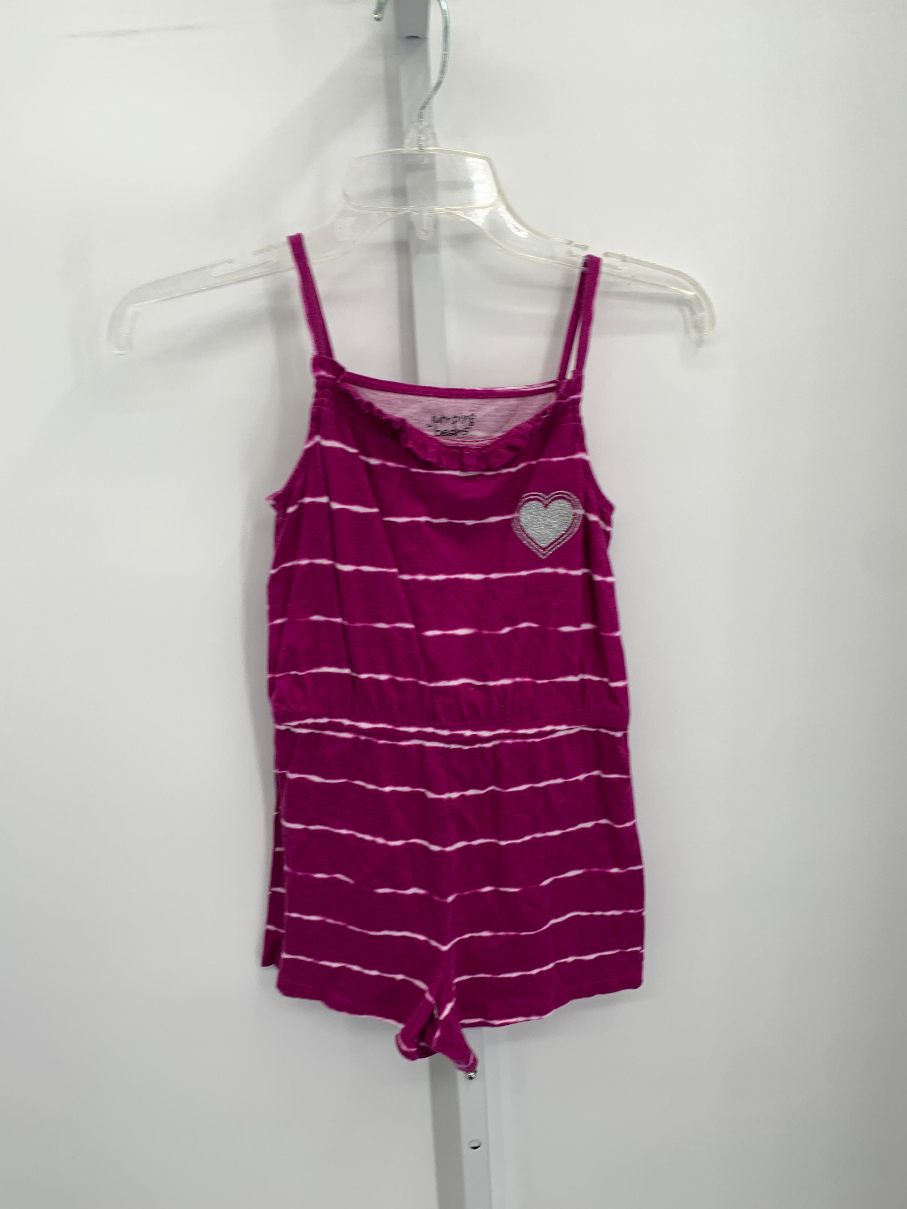 Jumping Beans Size 7 Girls Sleeveless Romper