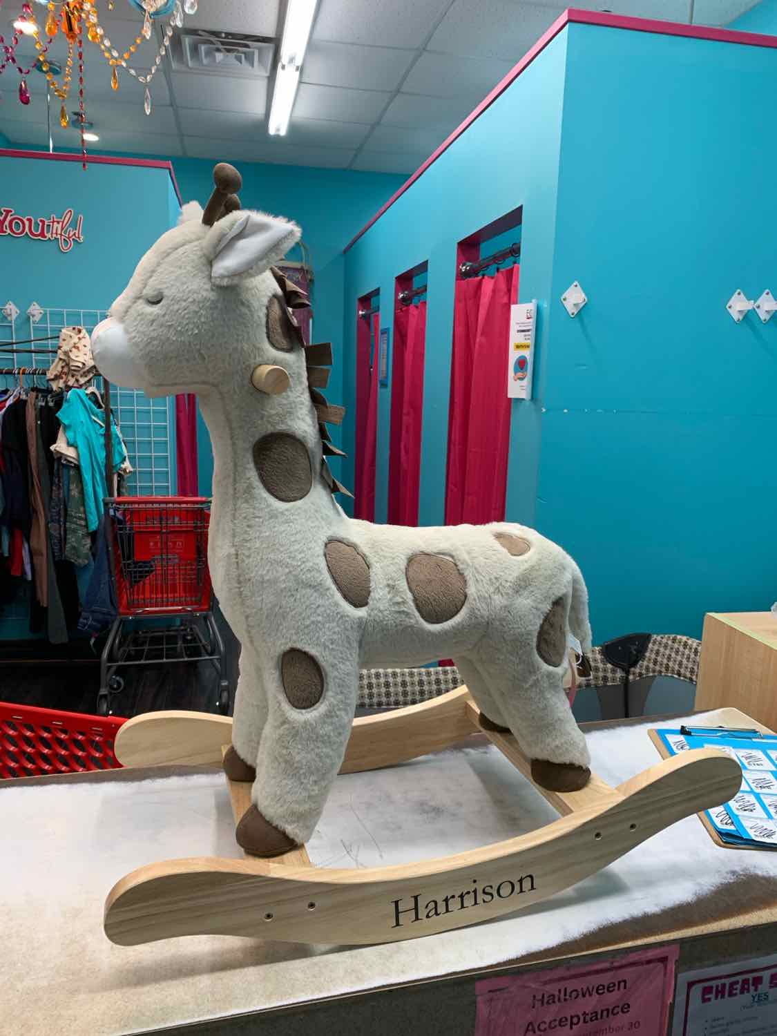 Giraffe Ride-On