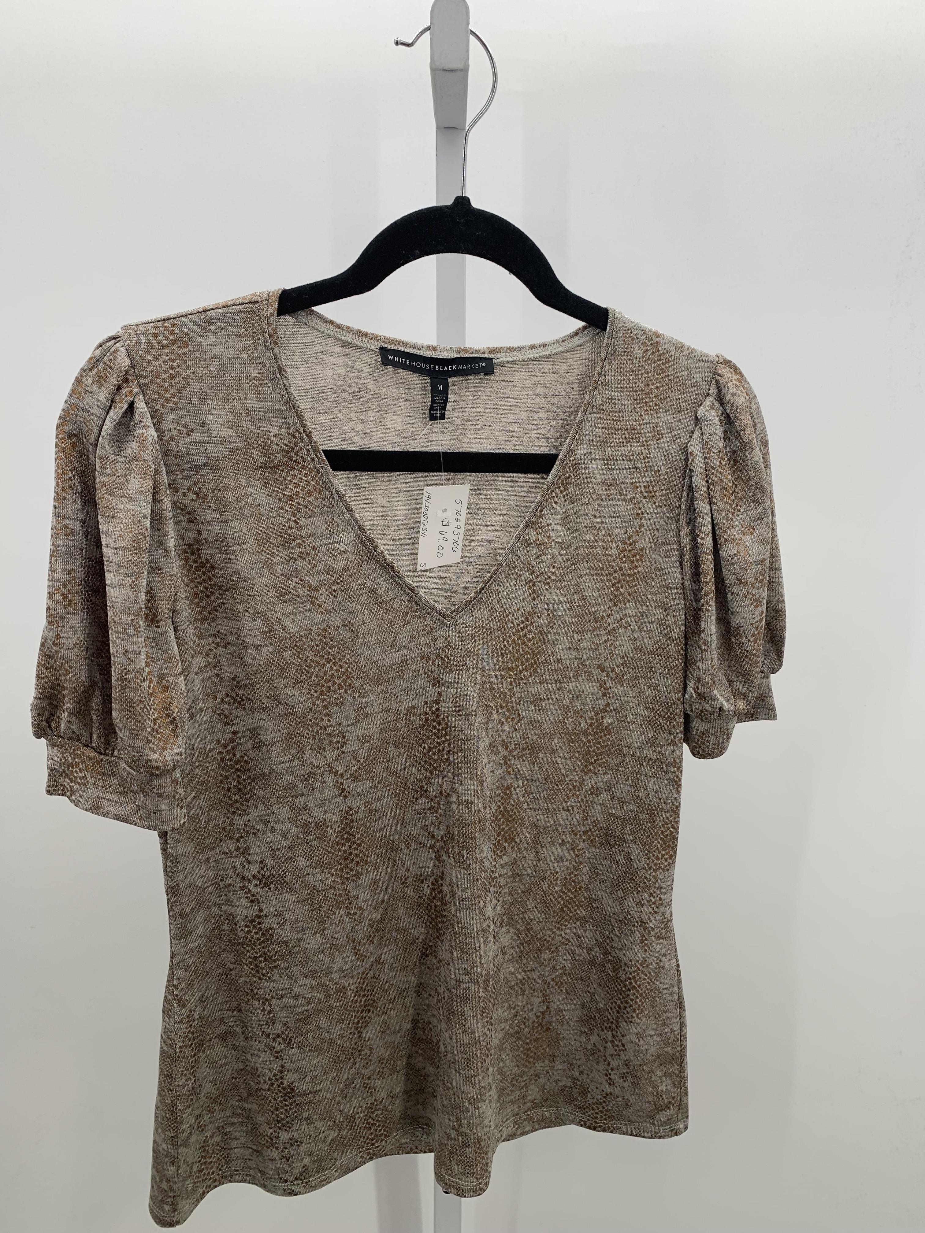 White House Black Size Medium Misses Short Sleeve Shirt