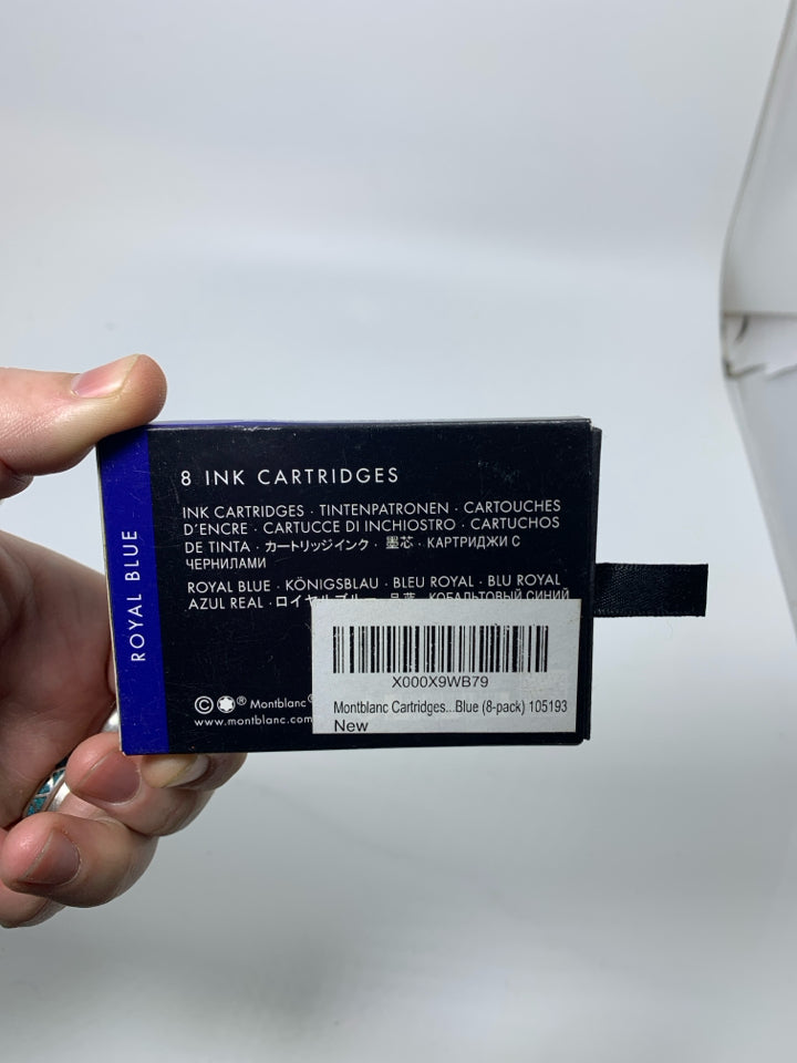 Royal Blue  Mystery Black *7* Ink Cartridges