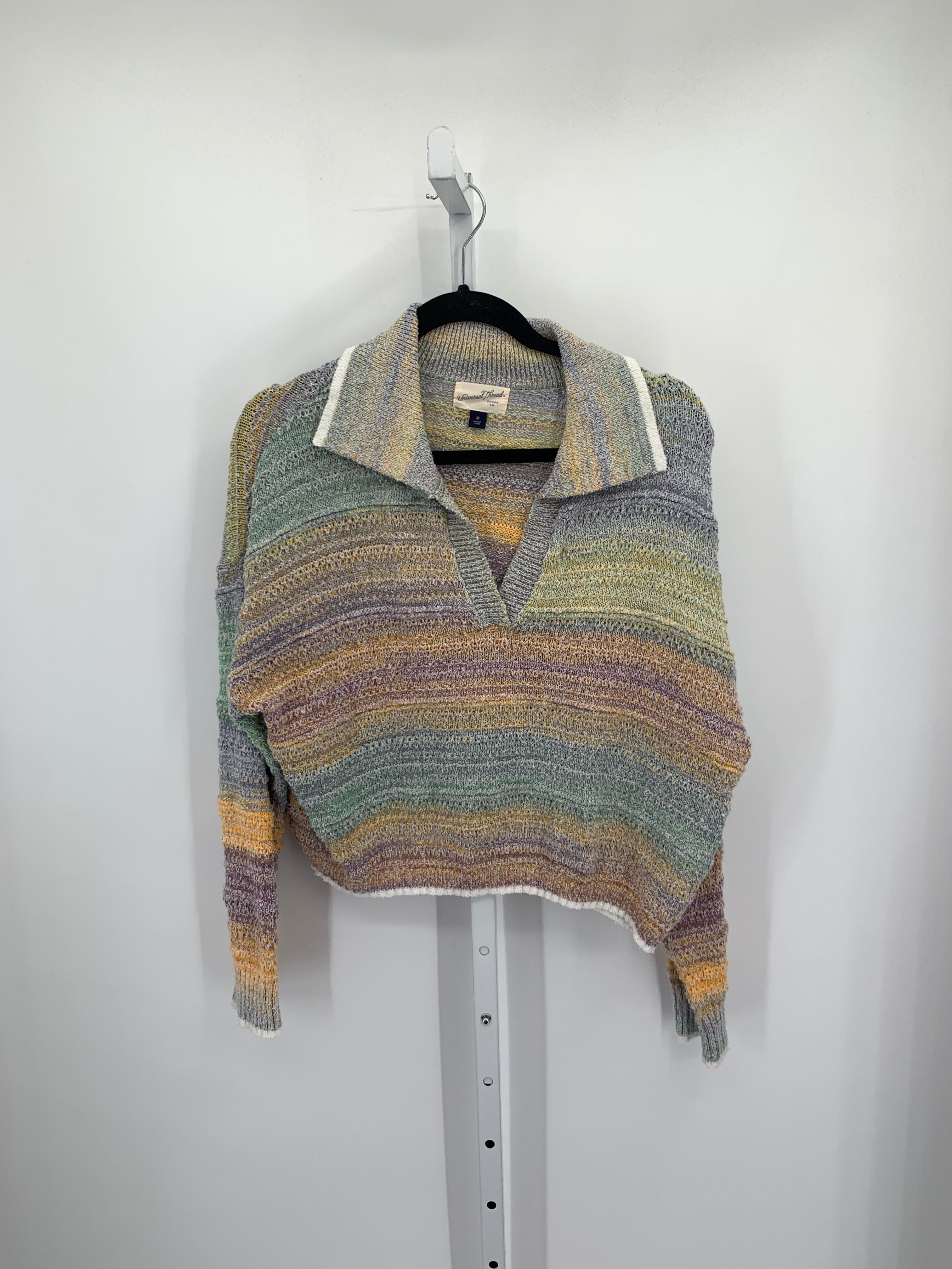 Universal Thread Size Medium Misses Long Slv Sweater