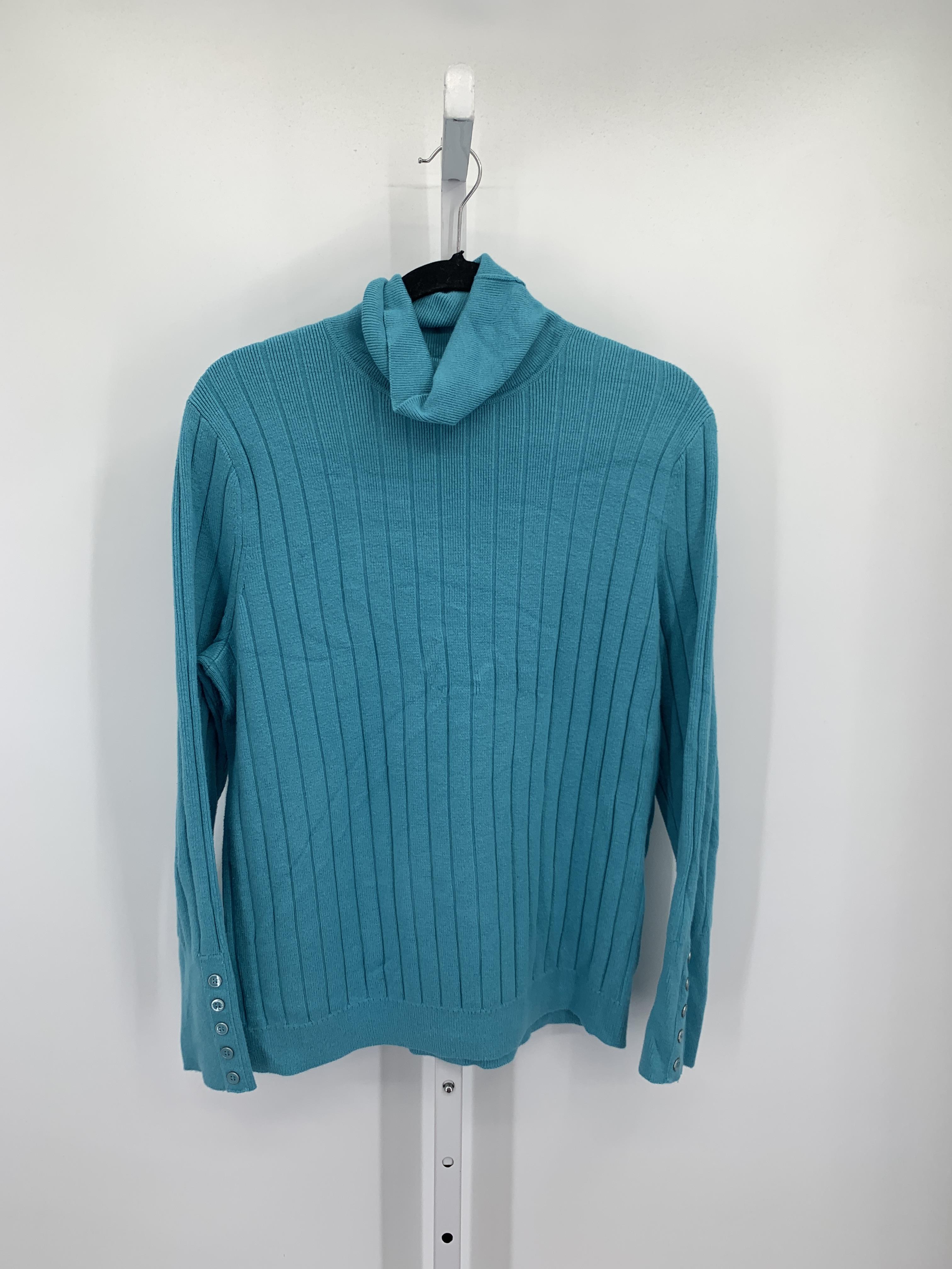 Talbots Size X Large Petite Petite Long Slv Sweater