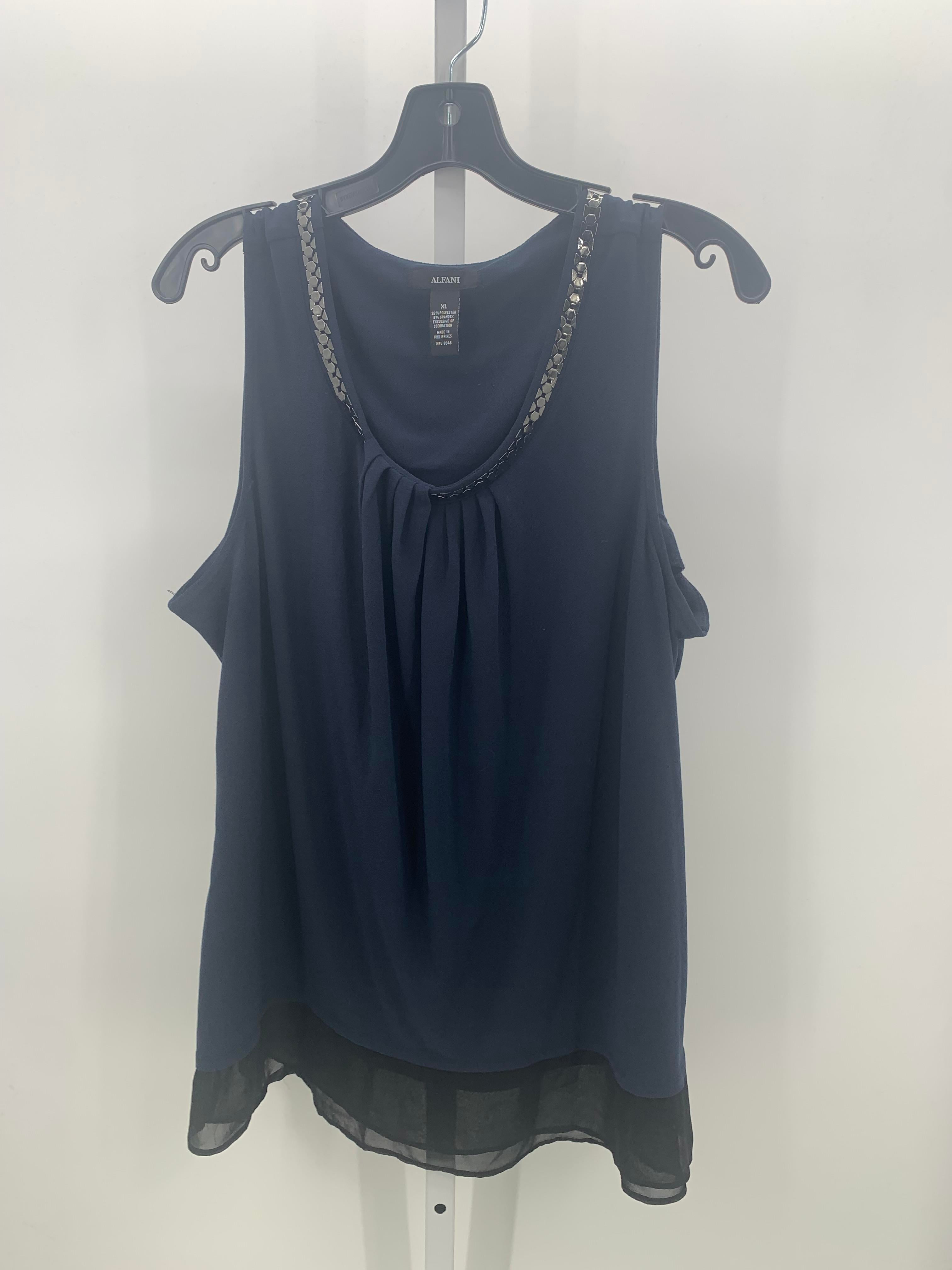 Alfani Size Extra Large Misses Sleeveless Shirt