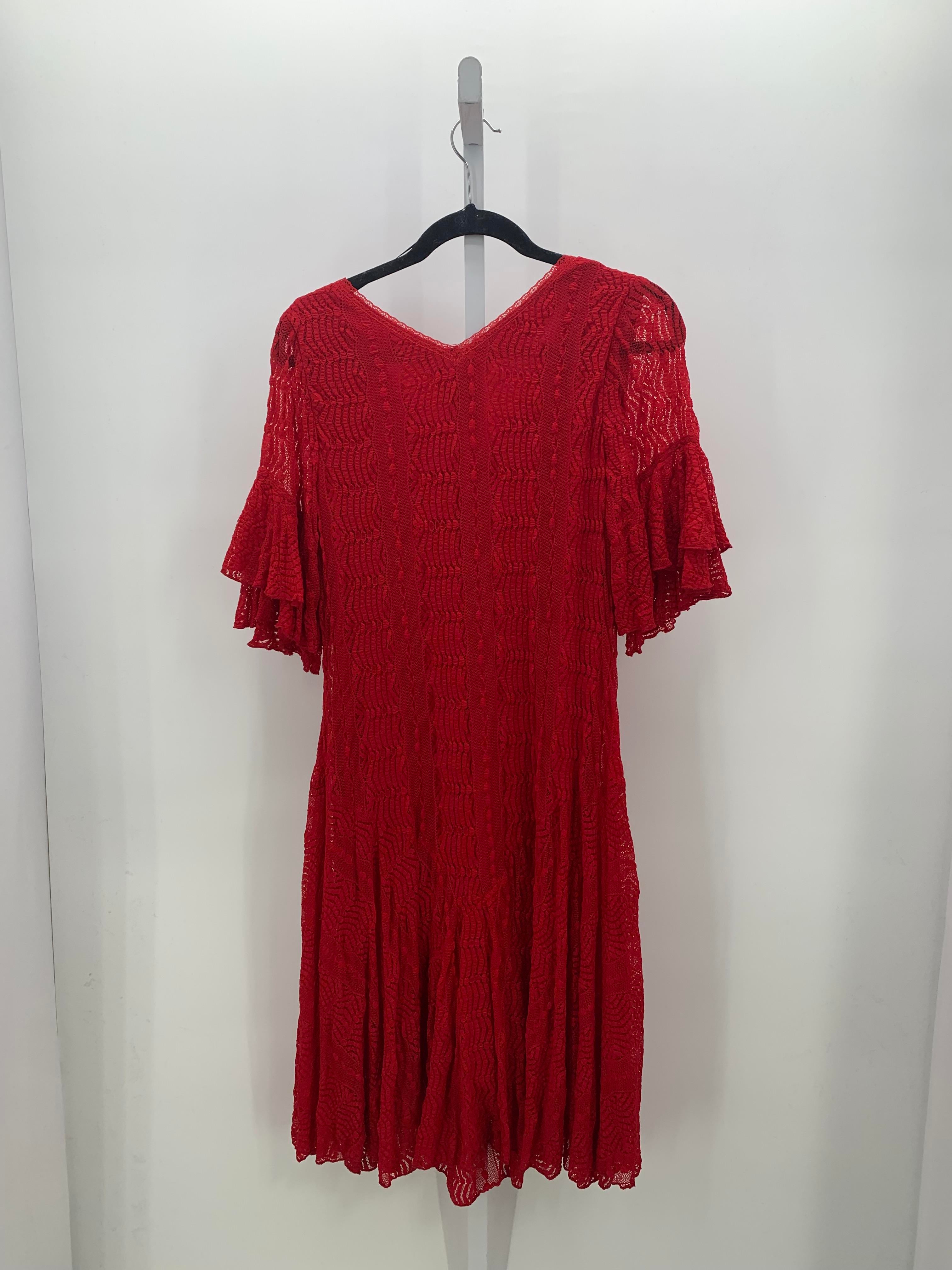 Rabbit Rabbit Size 14 Misses Short Sleeve Dress