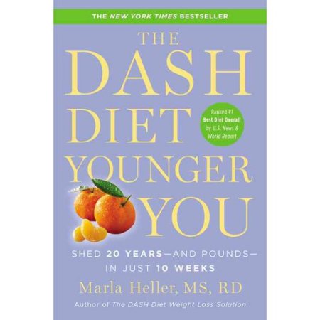 The Dash Diet Younger You - (Dash Diet Book) by Marla Heller (Paperback) - Helle