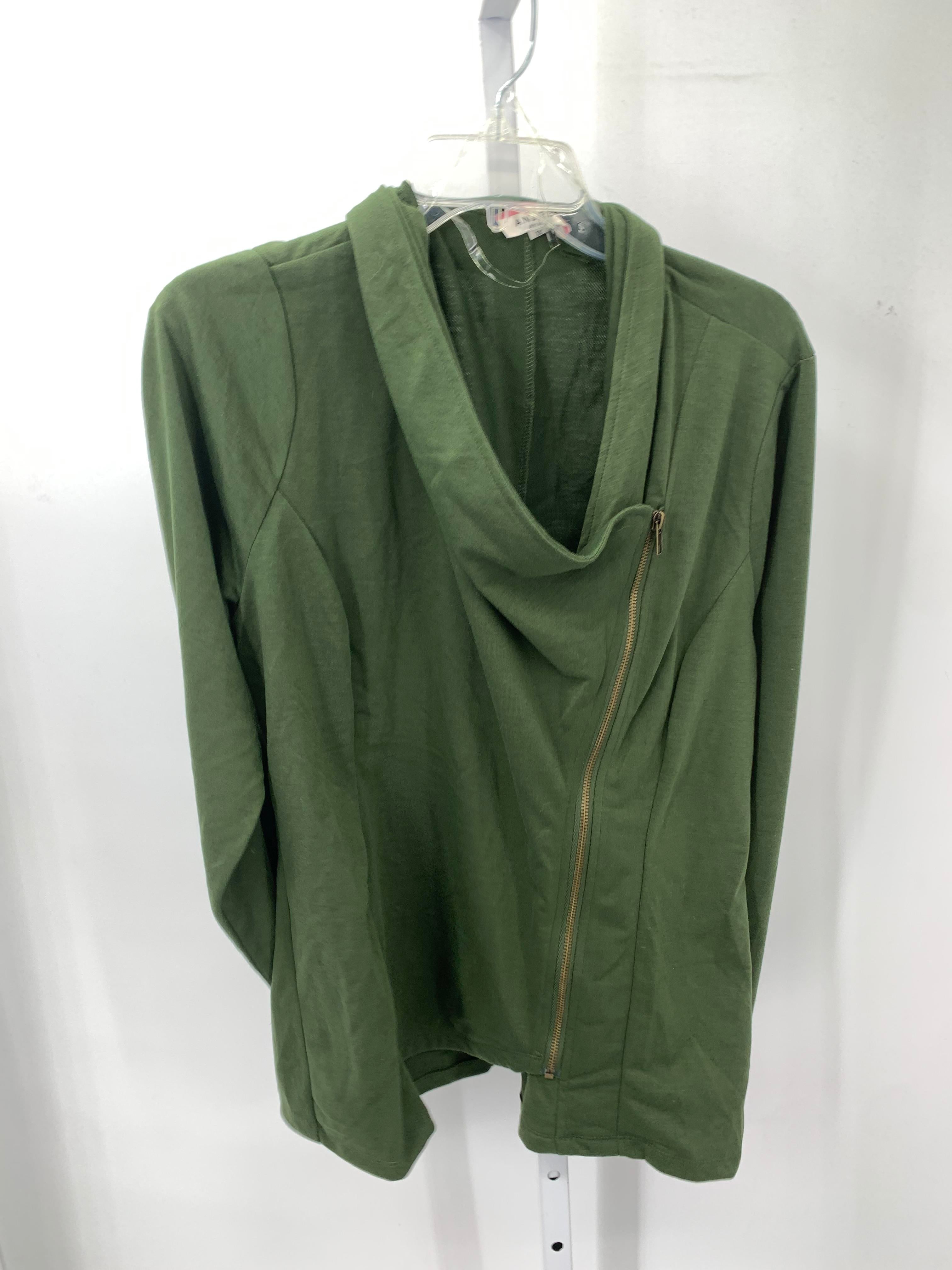 Size 1X Womens Sweat Jacket