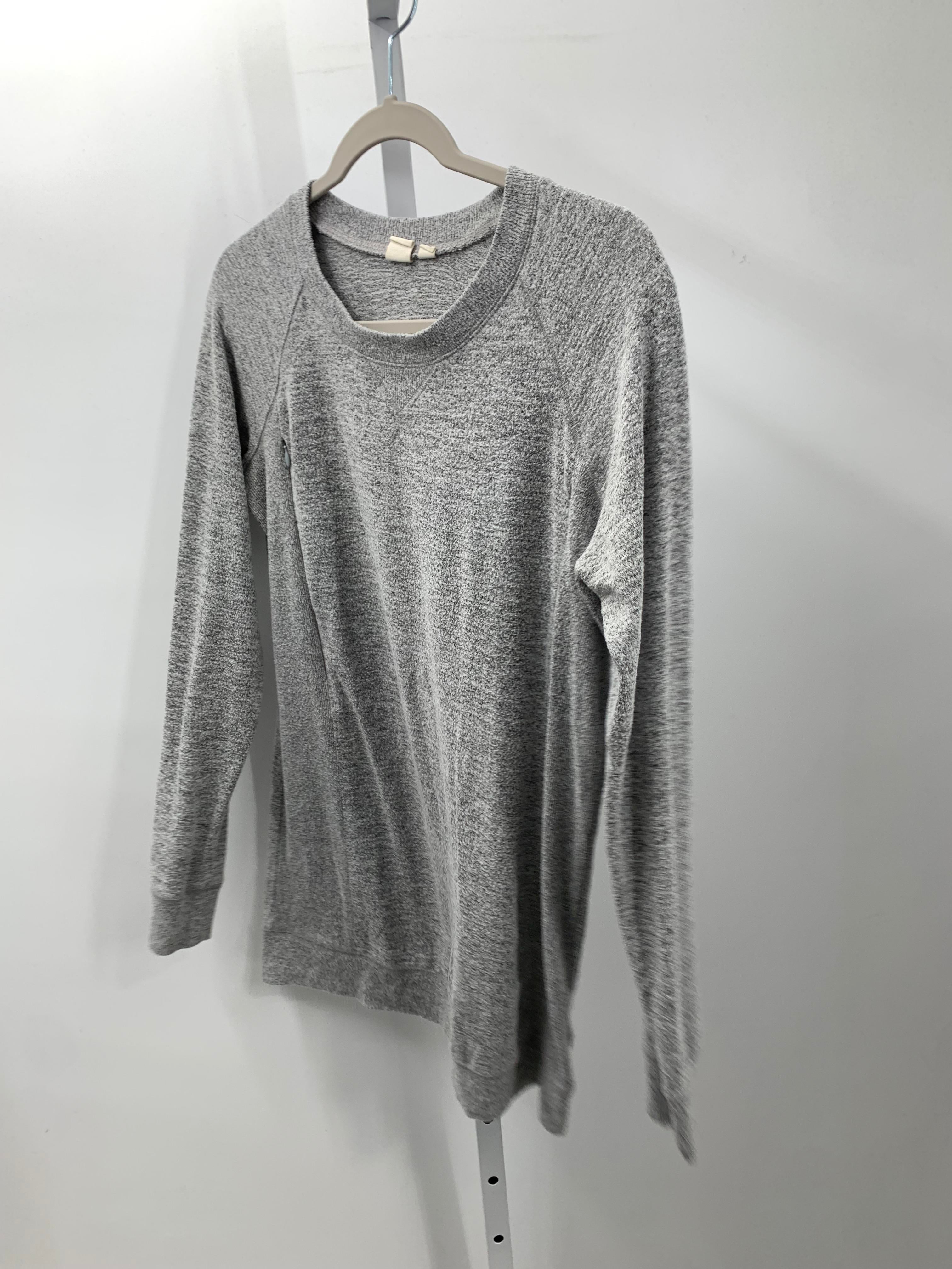 Gap Grey Size Small Maternity Long Sleeve Shirt