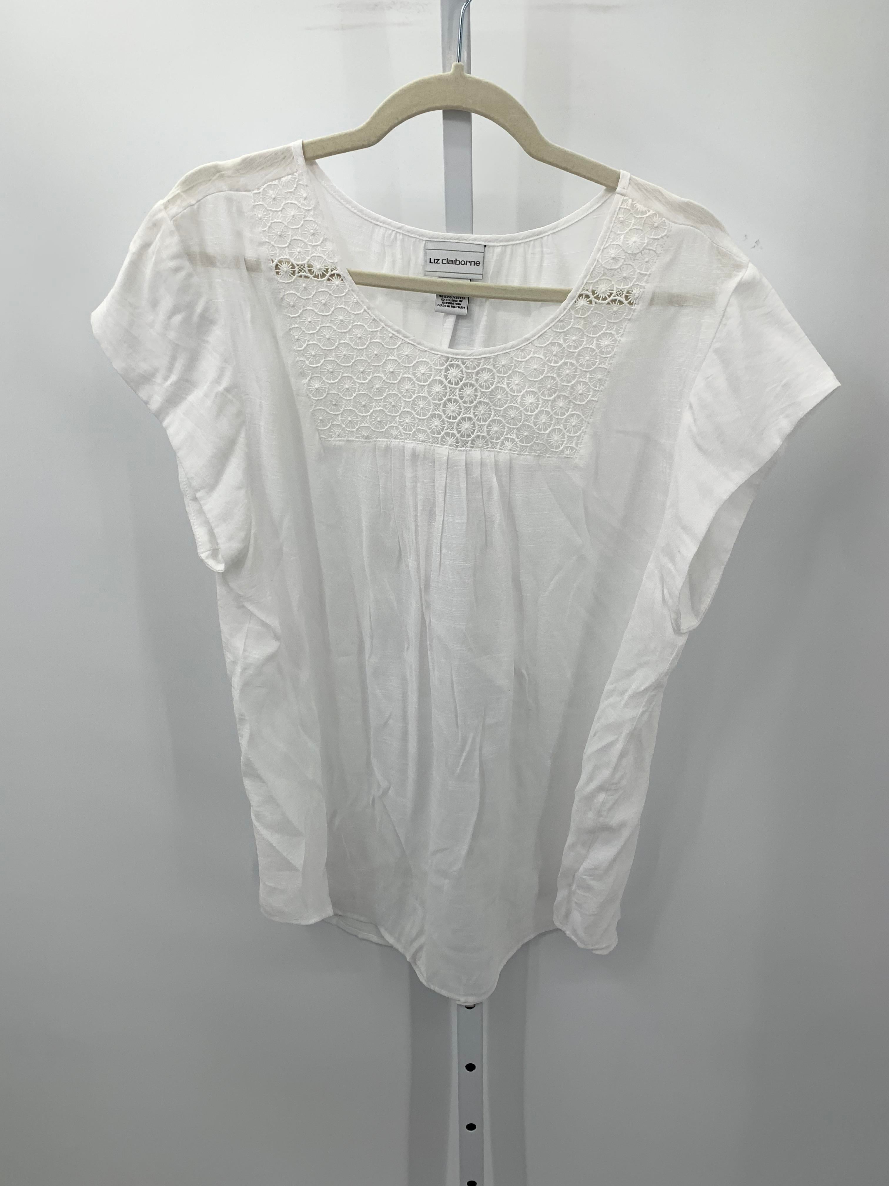 Liz Claiborne Size XXL Misses Short Sleeve Shirt