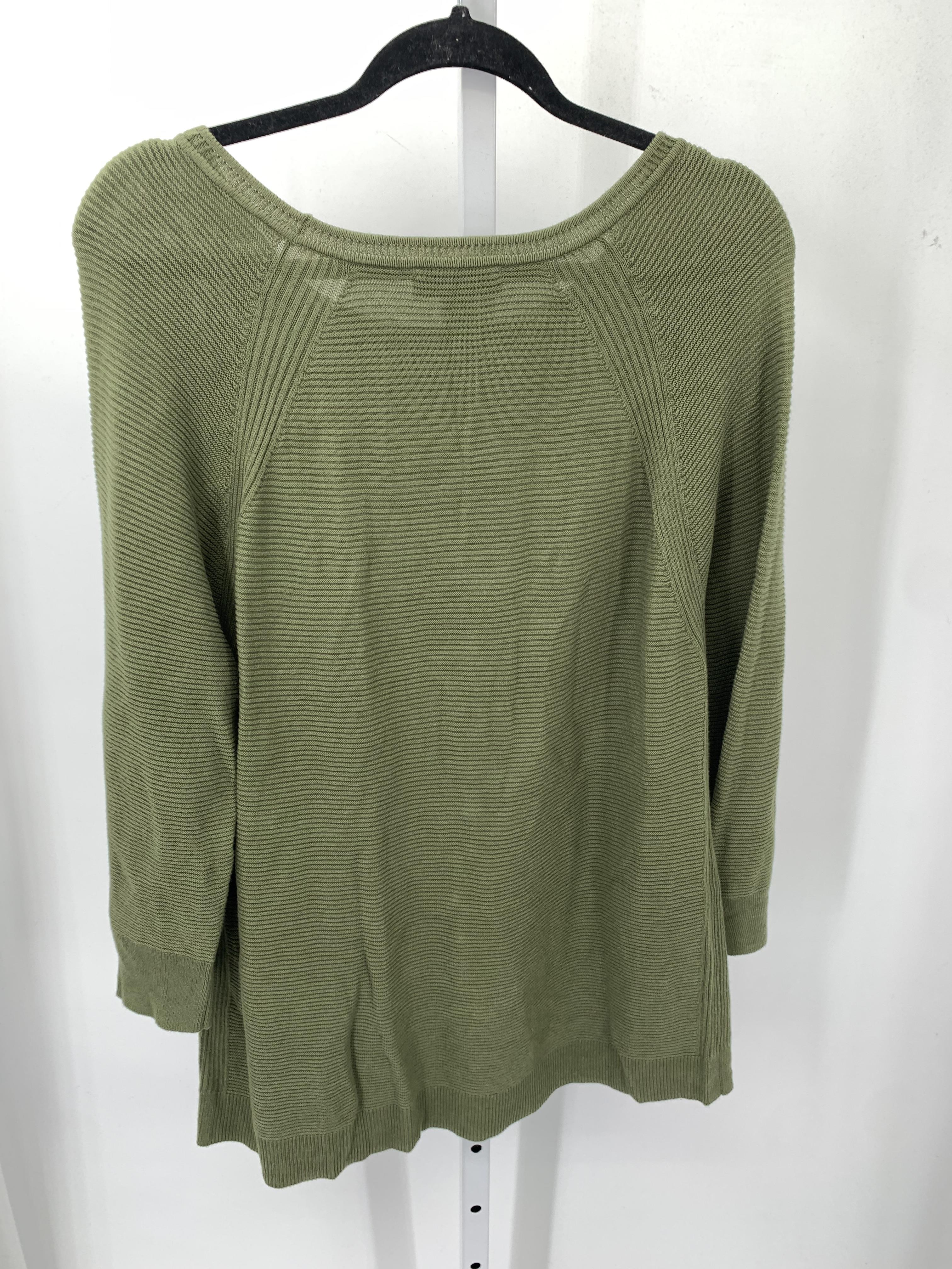Christopher & Banks Size Large Misses Long Slv Sweater