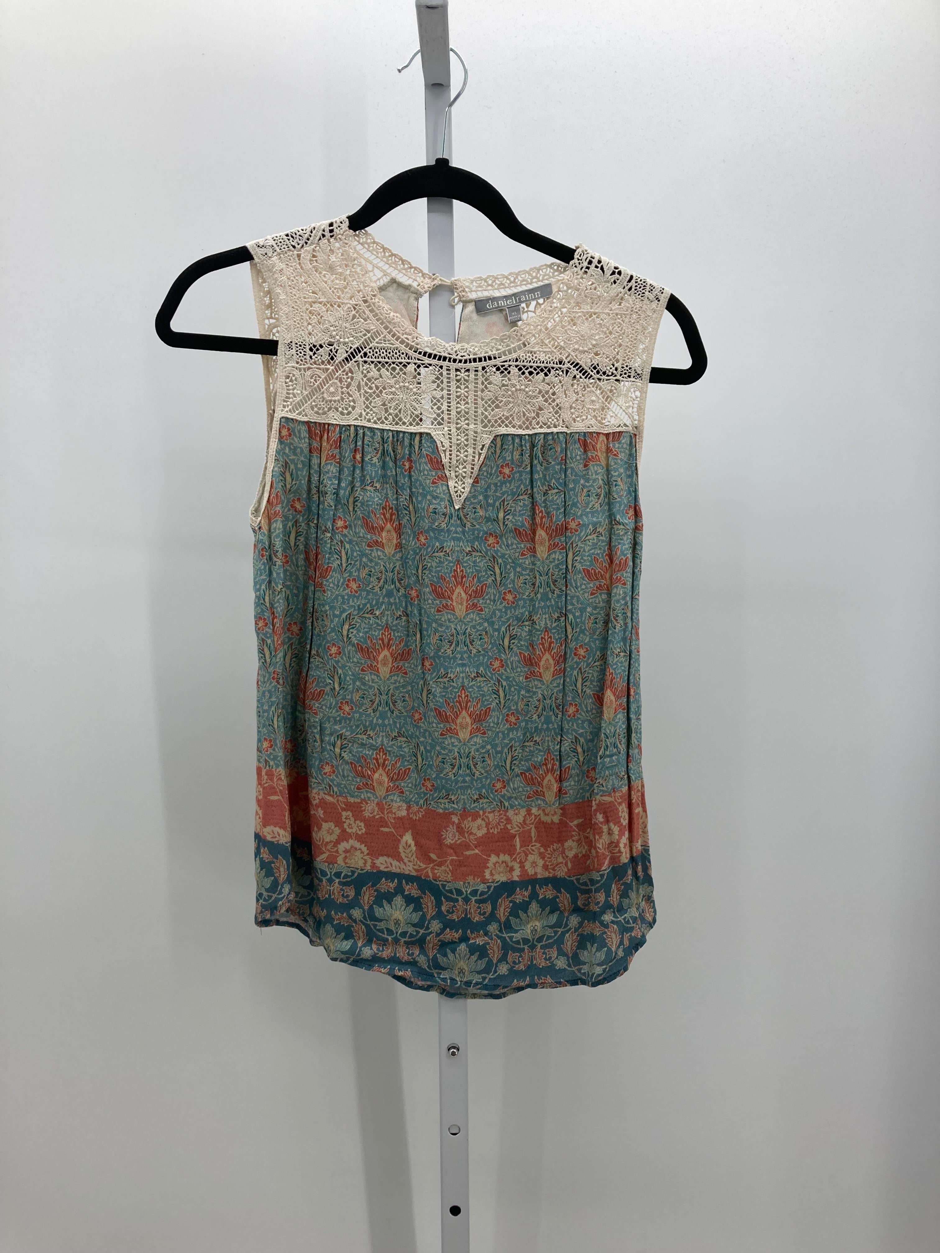 Daniel Rain Size X Small Misses Sleeveless Shirt