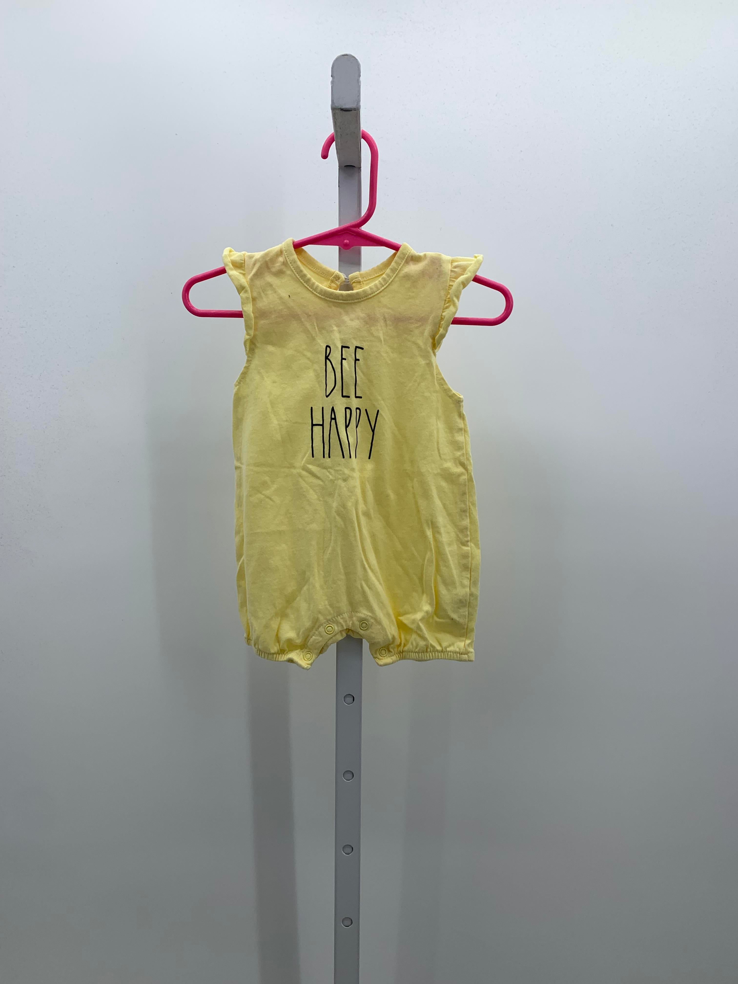 Size 3-6 Months Girls Sleeveless Romper
