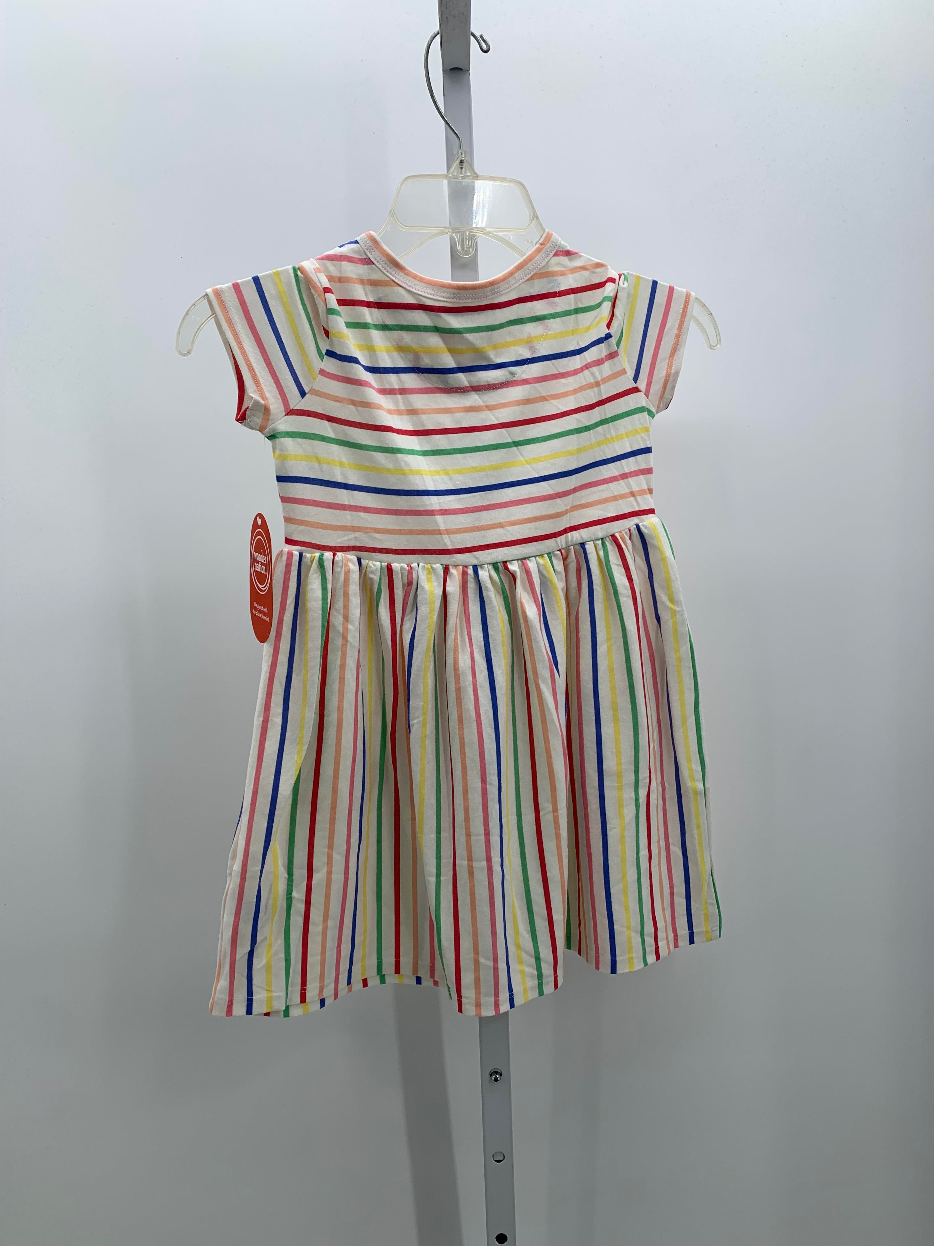 Wonder Nation Size 5T Girls Short Sleeve Dress