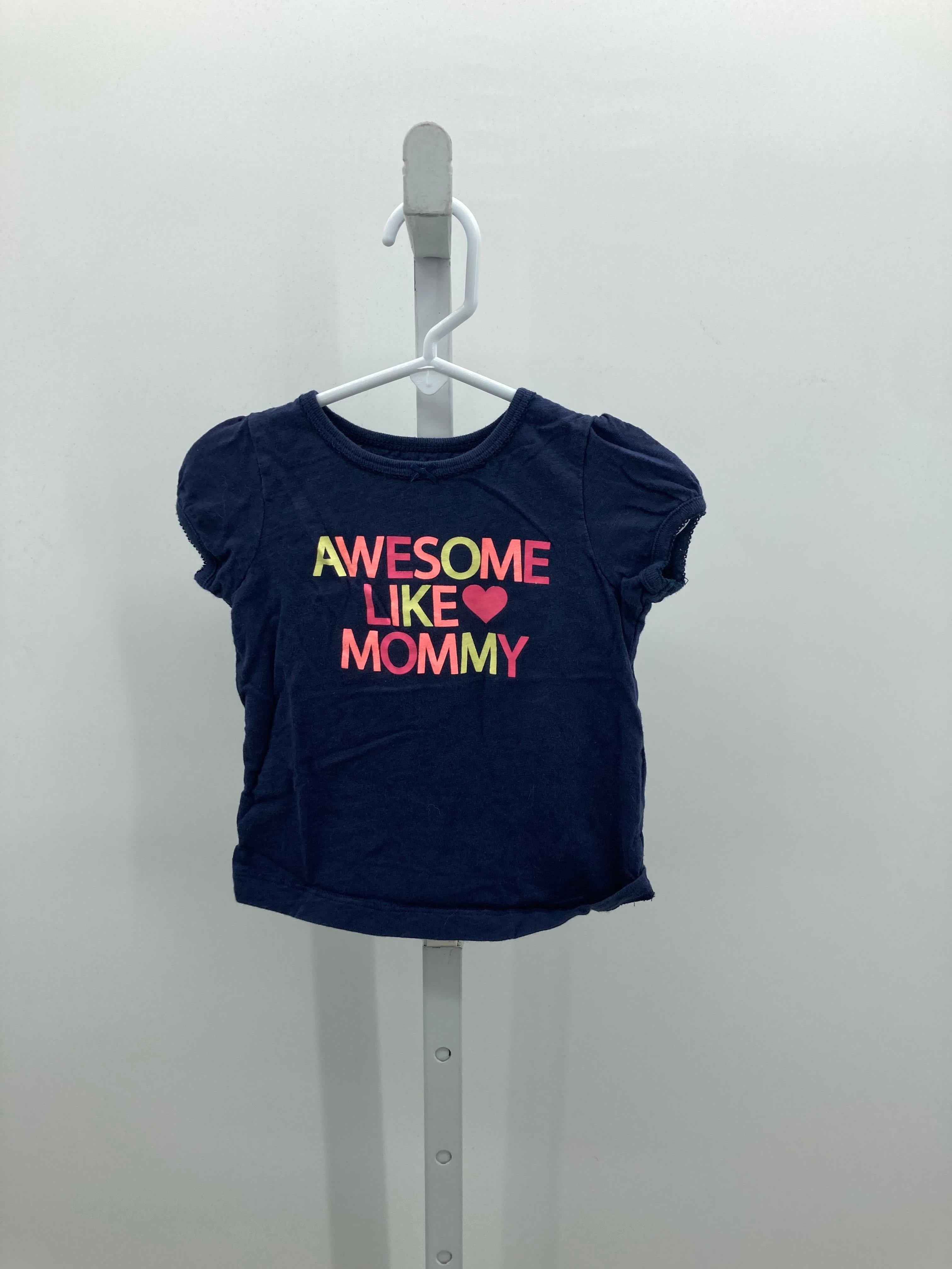 Carters Size 12 Months Girls Short Sleeve Shirt