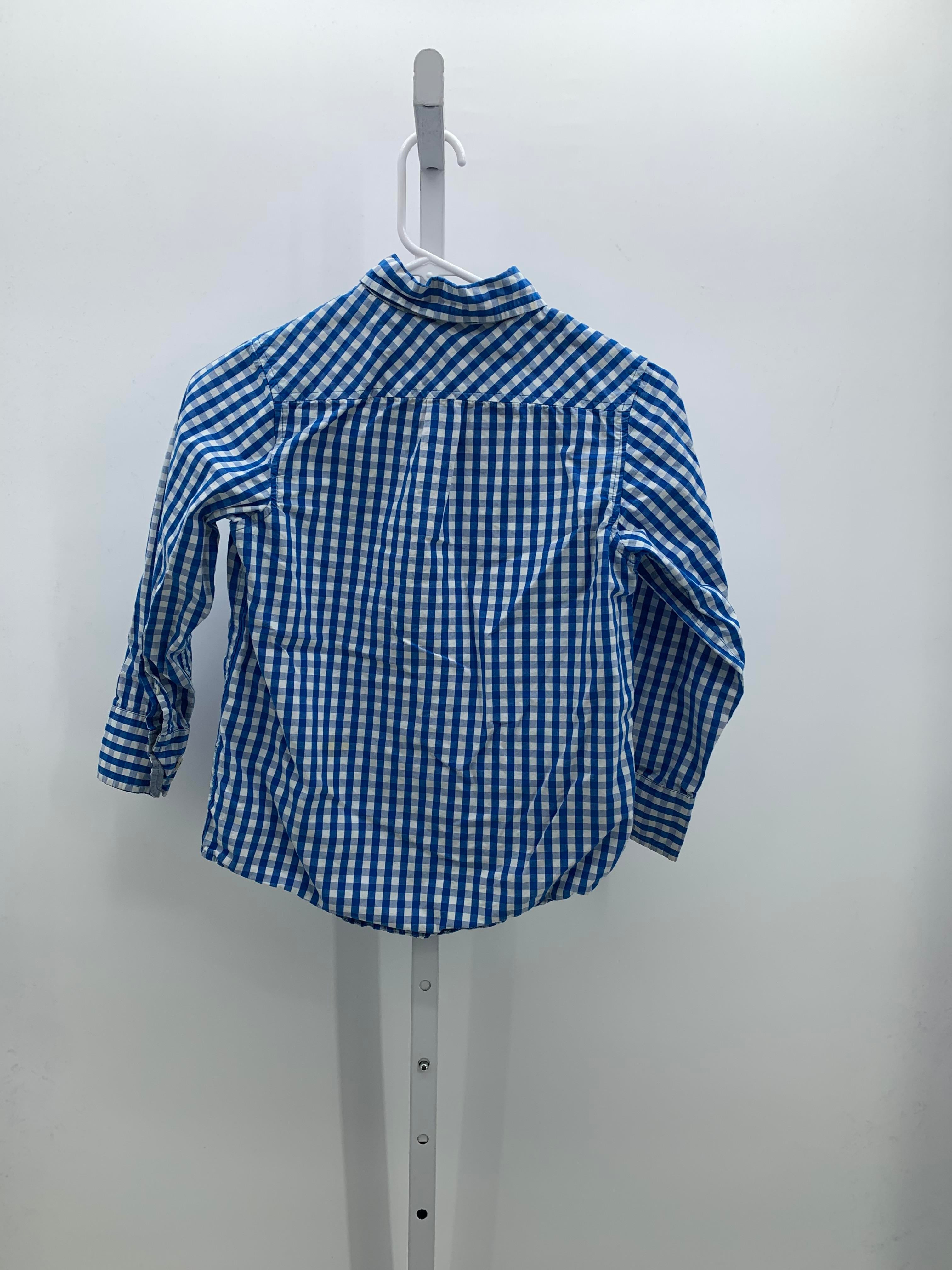 WHITE PLAID BTN DOWN