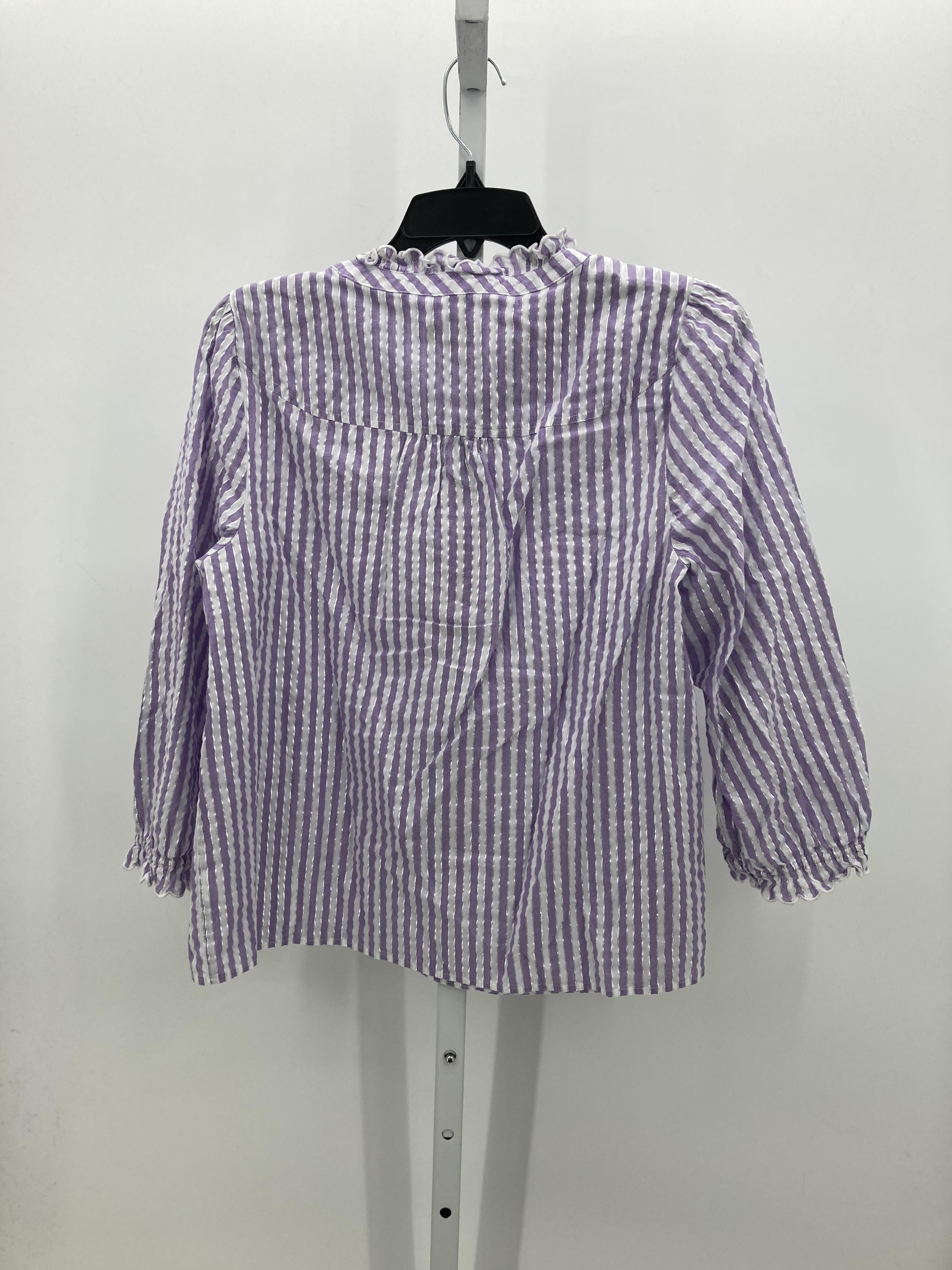 Talbots Size Large Misses 3/4 Sleeve Shirt