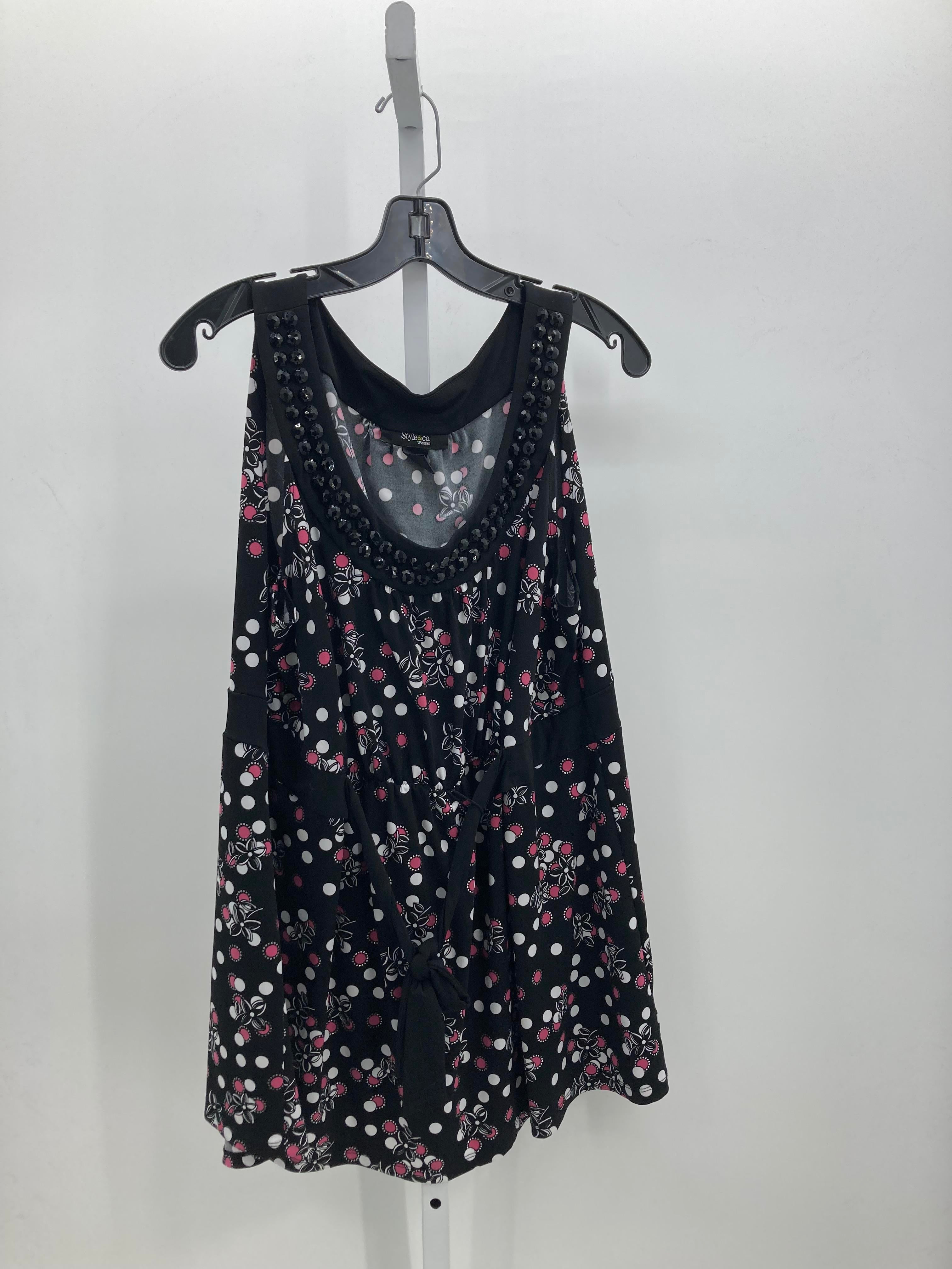 Style & Co. Size 2X Womens Sleeveless Shirt