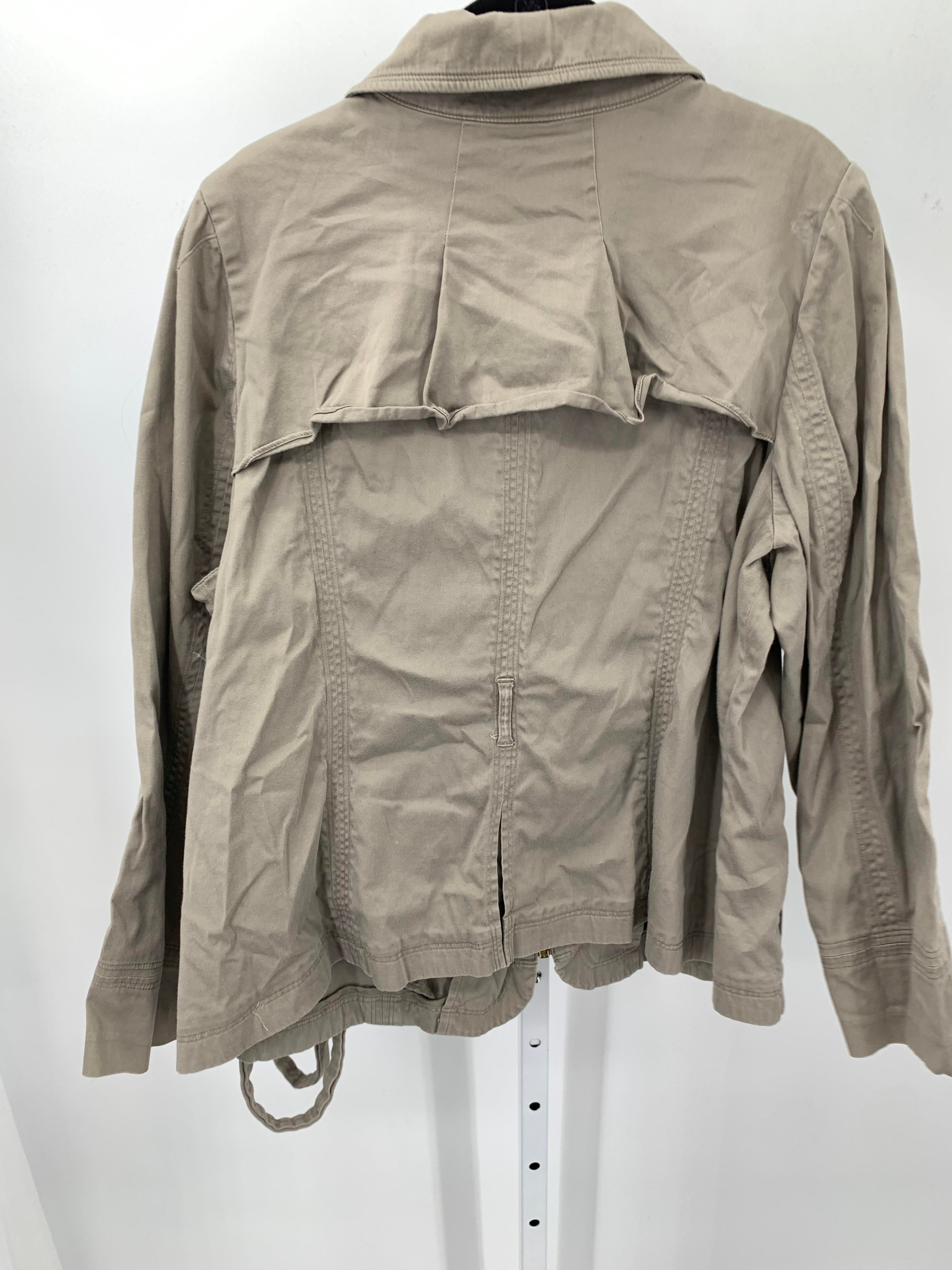 Elle Size 1X Womens Lightweight Jacket