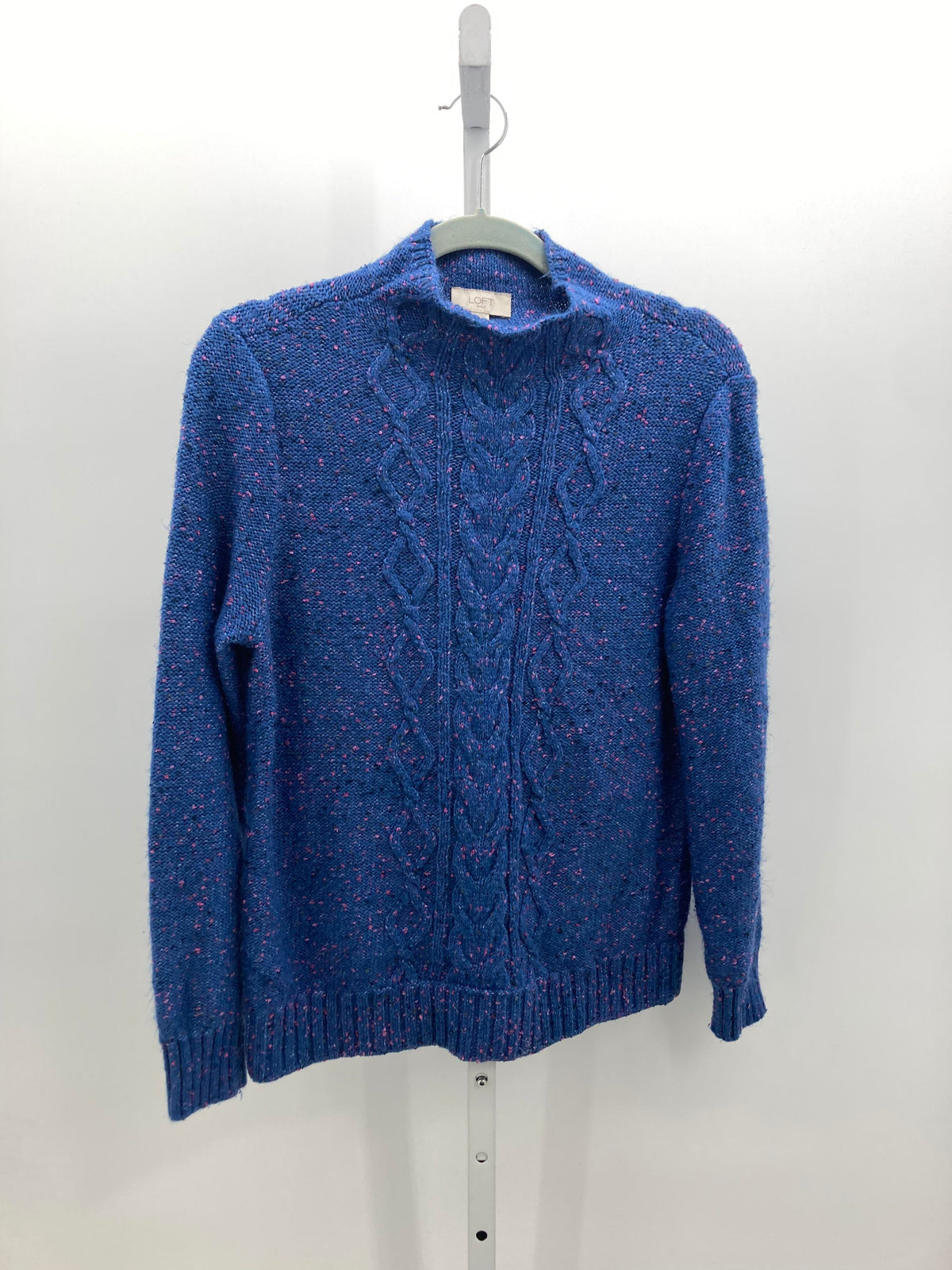 Loft Size Large Misses Long Slv Sweater