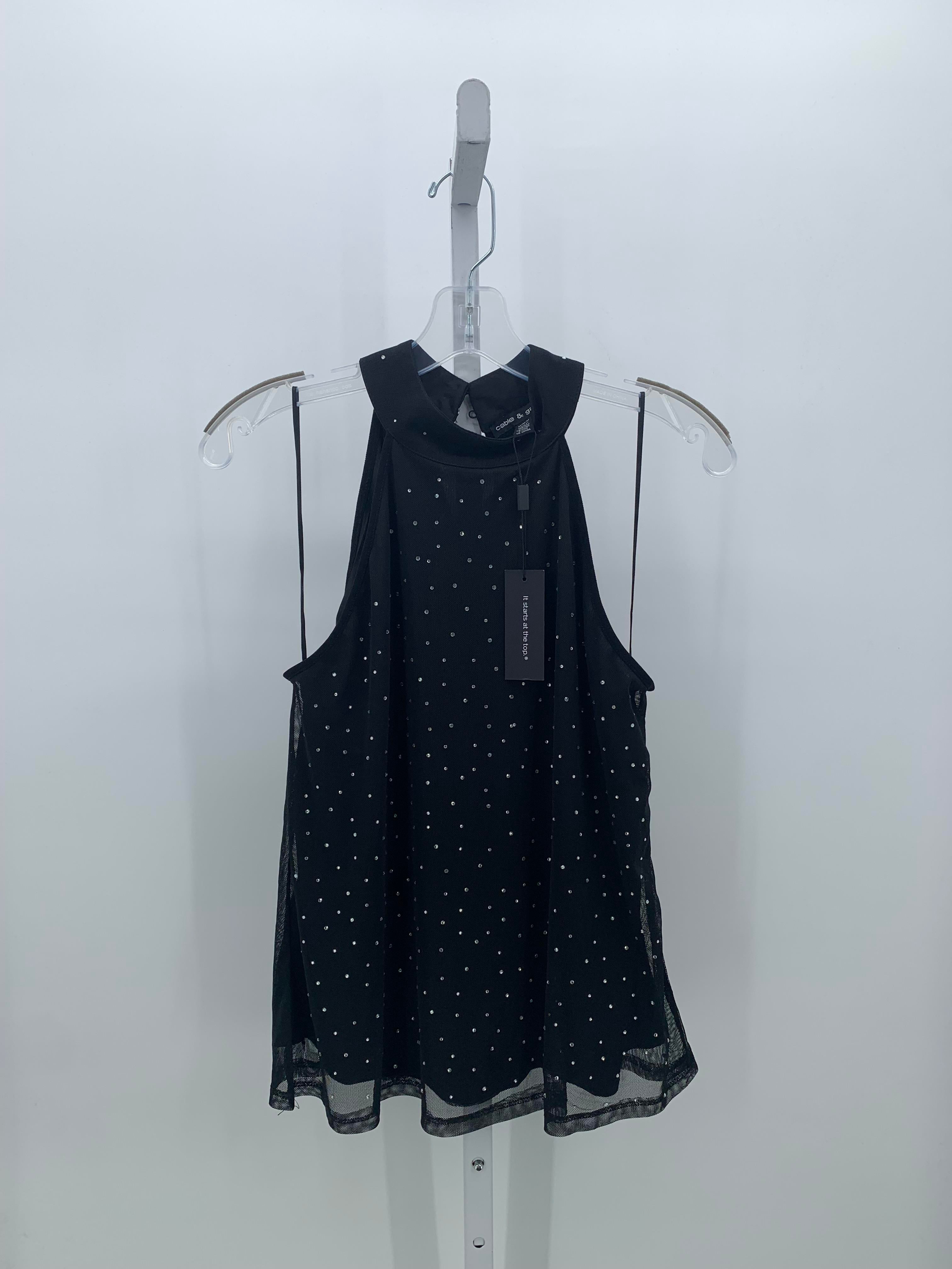 Cable & Gauge Size Medium Misses Sleeveless Shirt