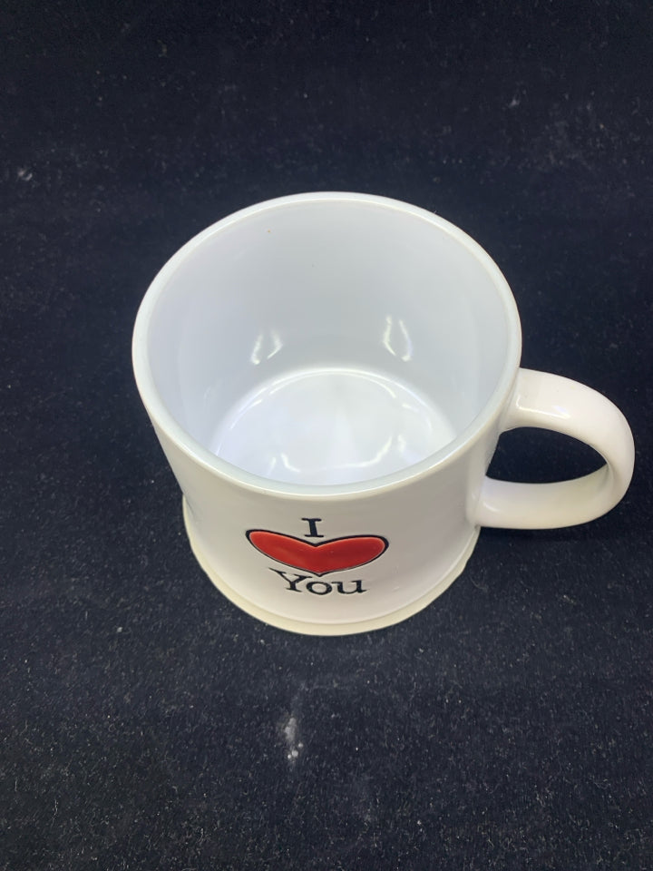 I LOVE YOU MUG.