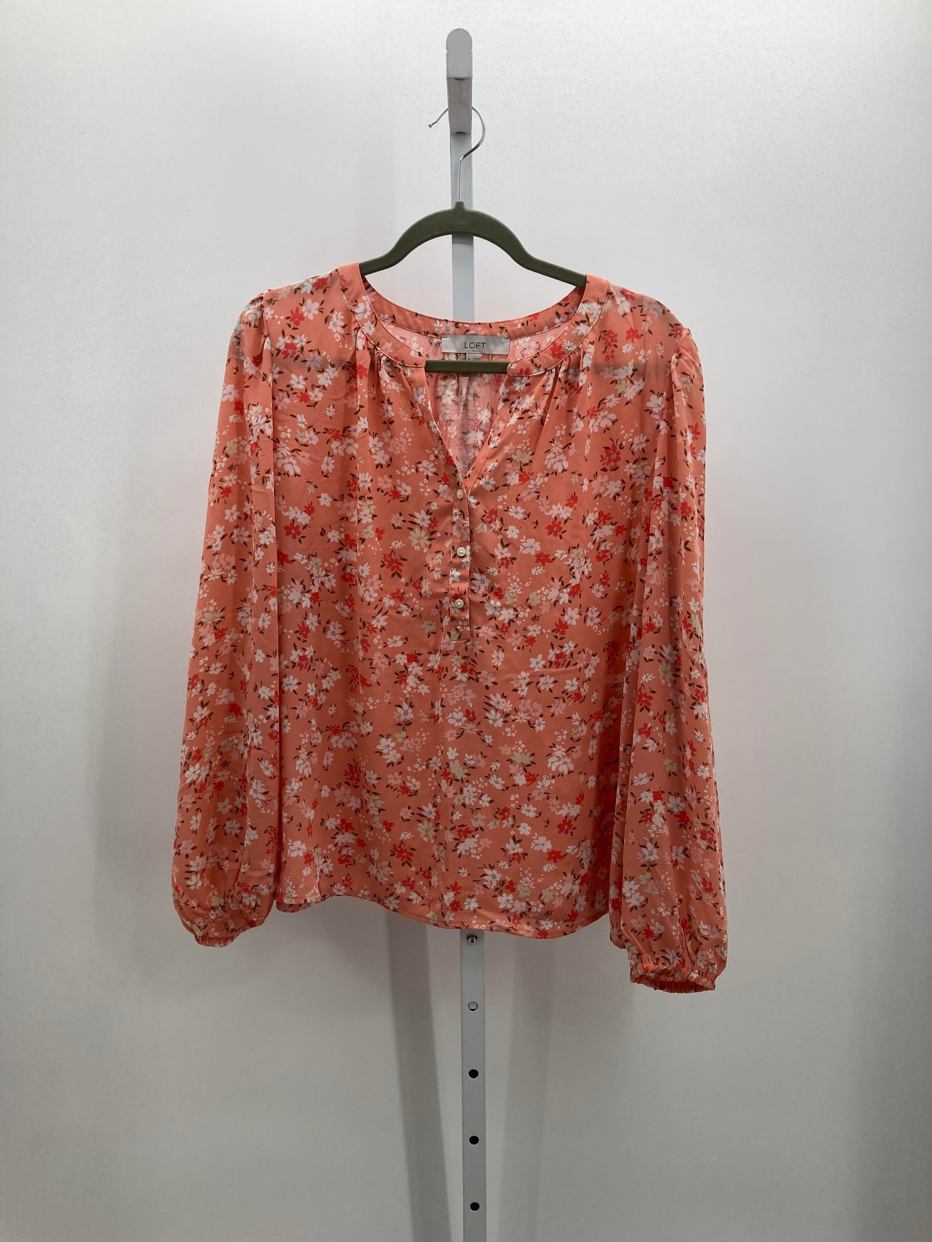 Loft Size Extra Large Misses Long Sleeve Shirt