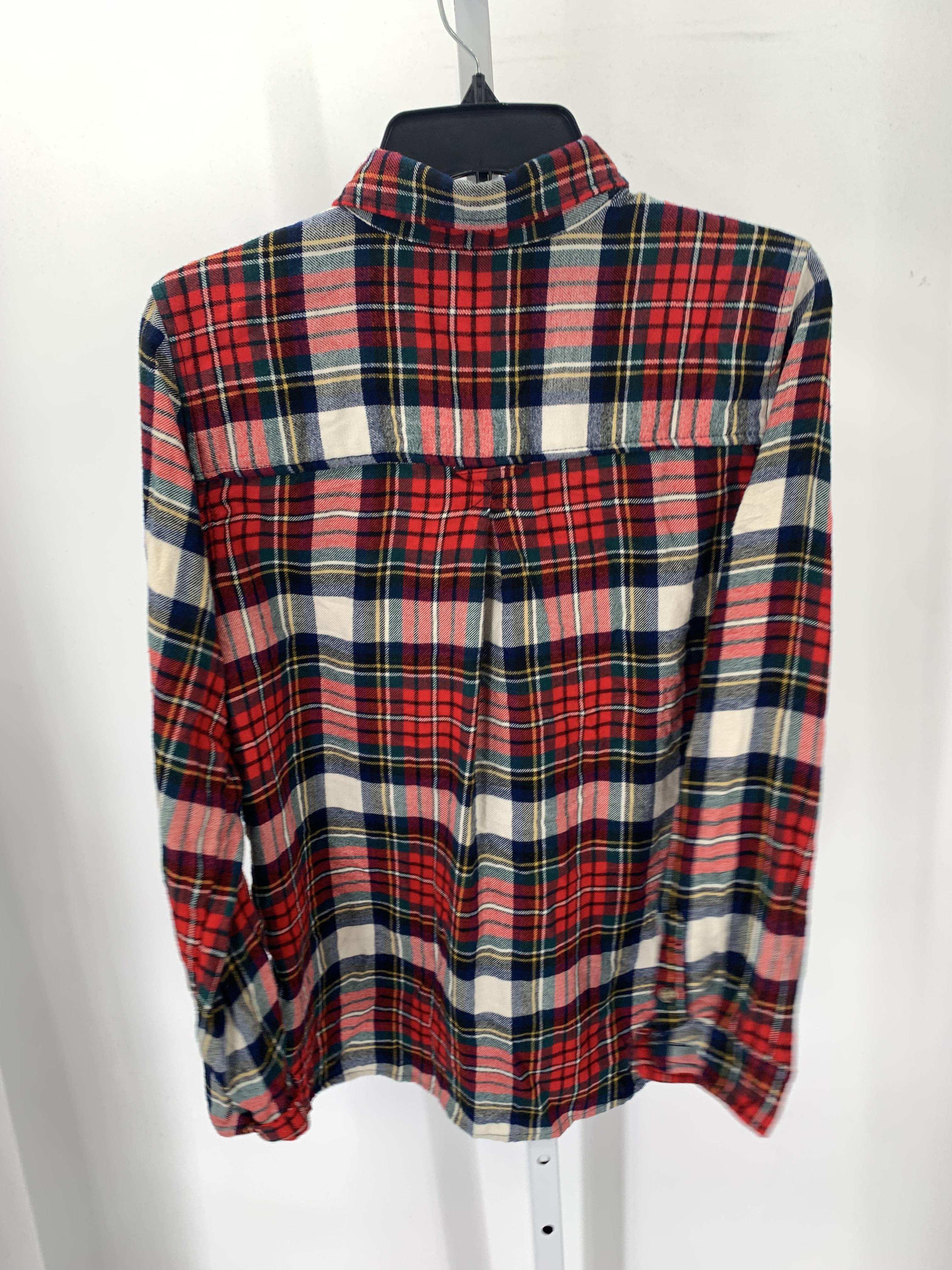 American Eagle Size Medium Juniors Long Sleeve Shirt