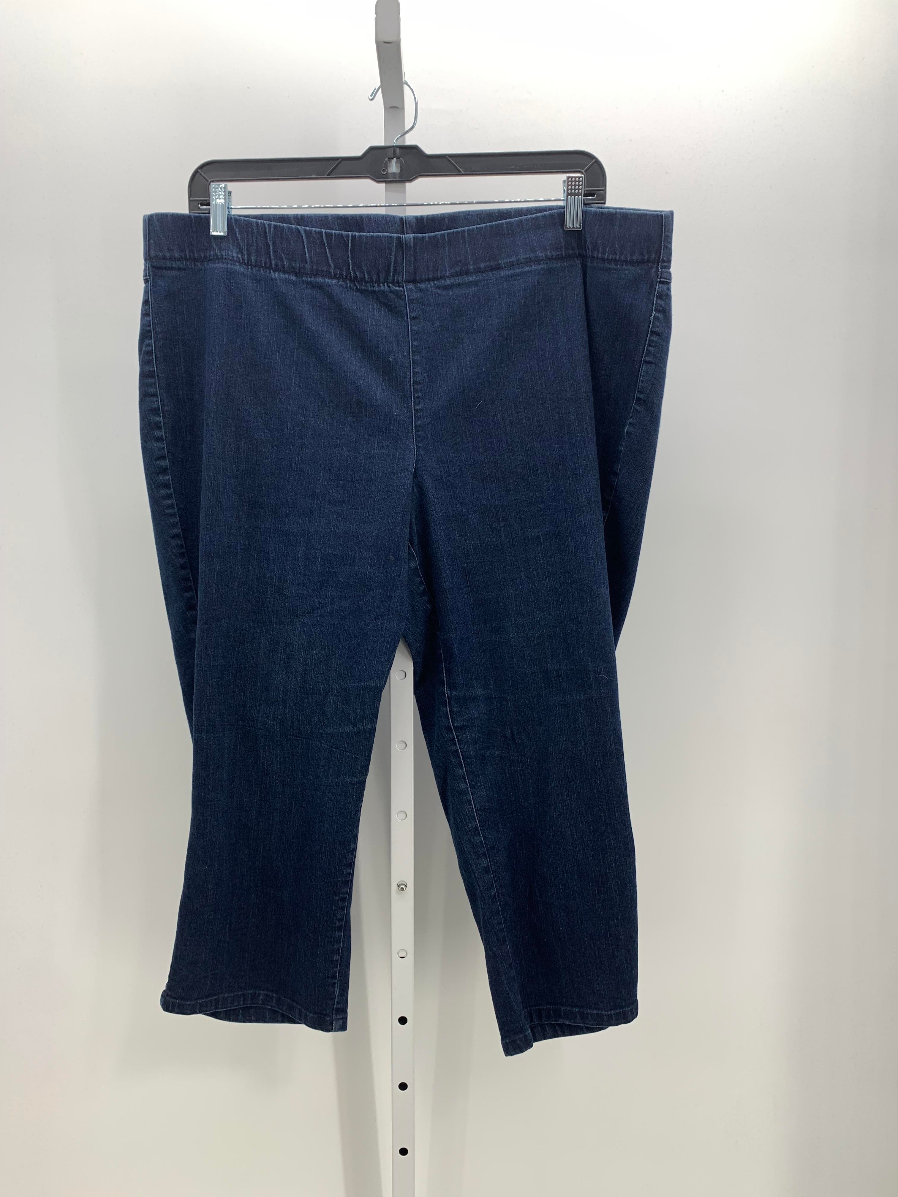 Dalia Collection Size 20 W Womens Capri Pants