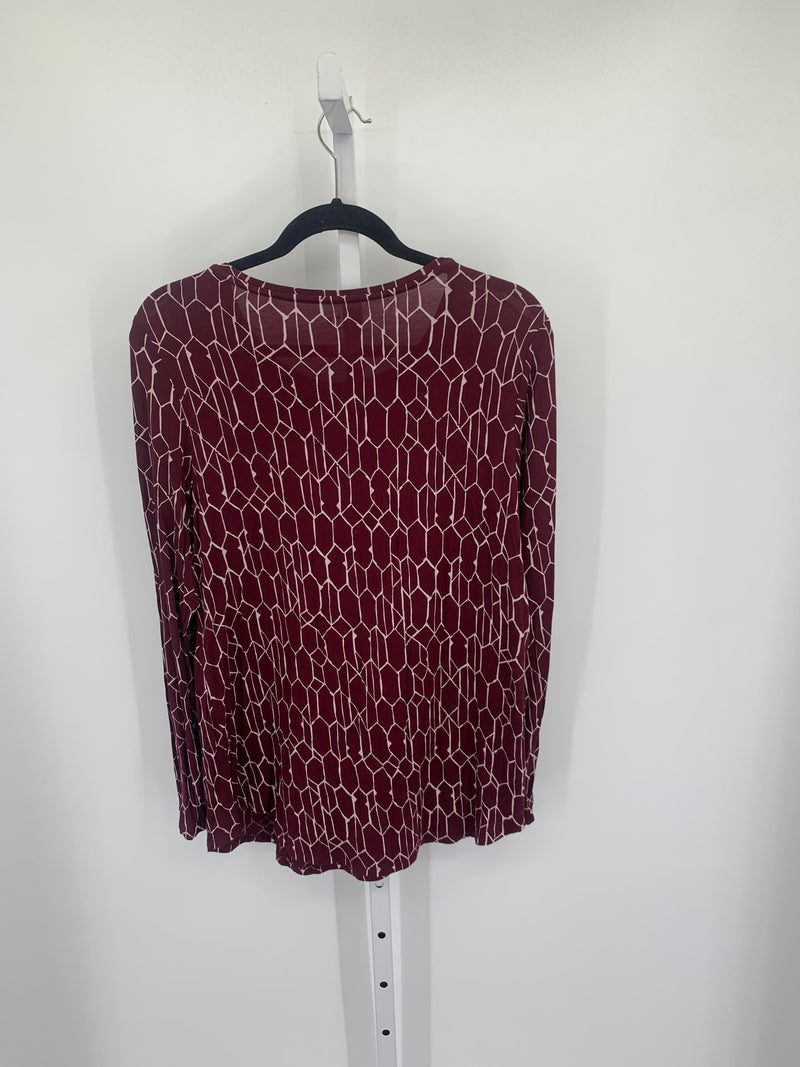 Apt. 9 Size Large Misses Long Sleeve Shirt