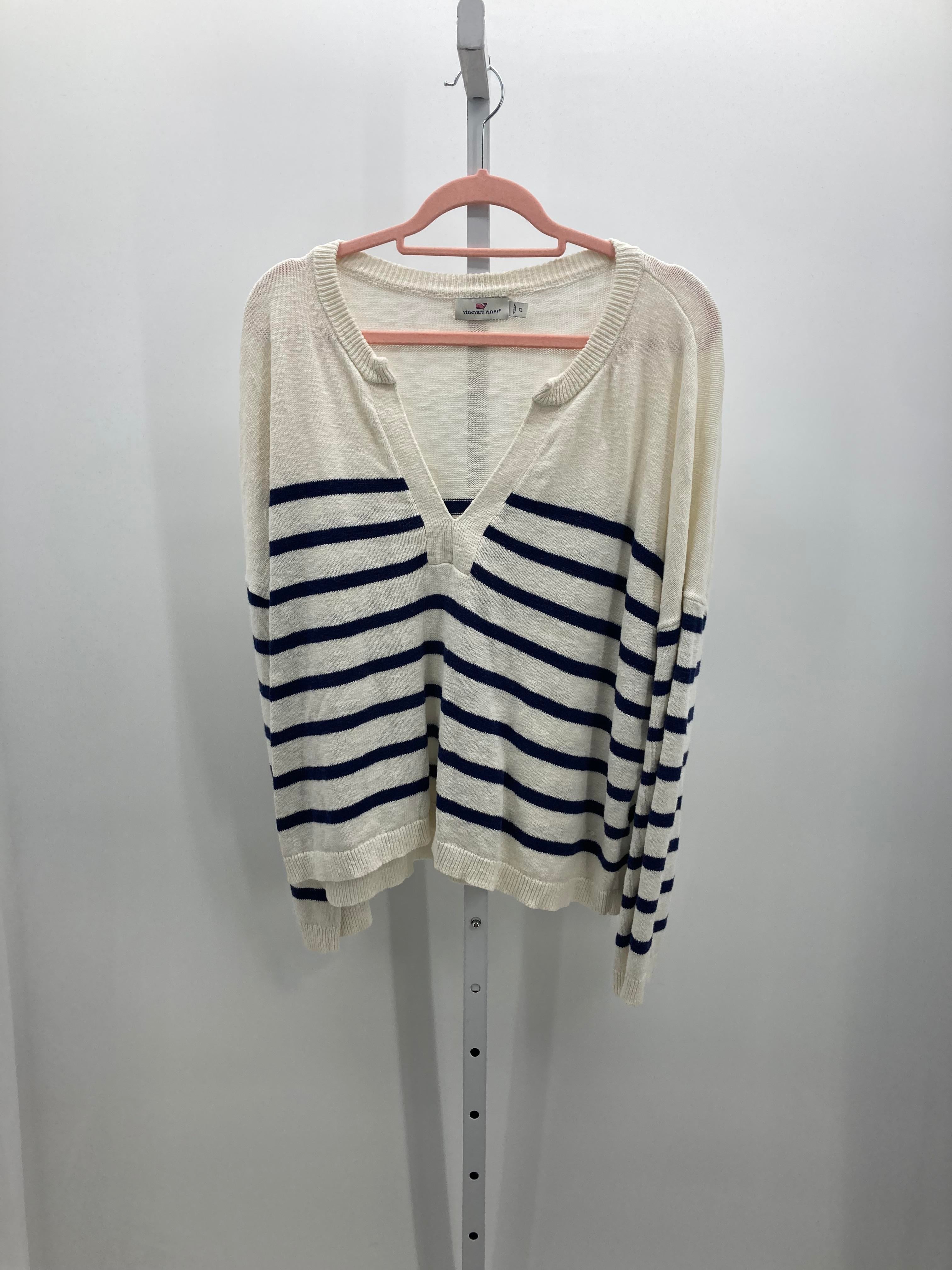Vineyard Vines Size Extra Large Misses Long Slv Sweater