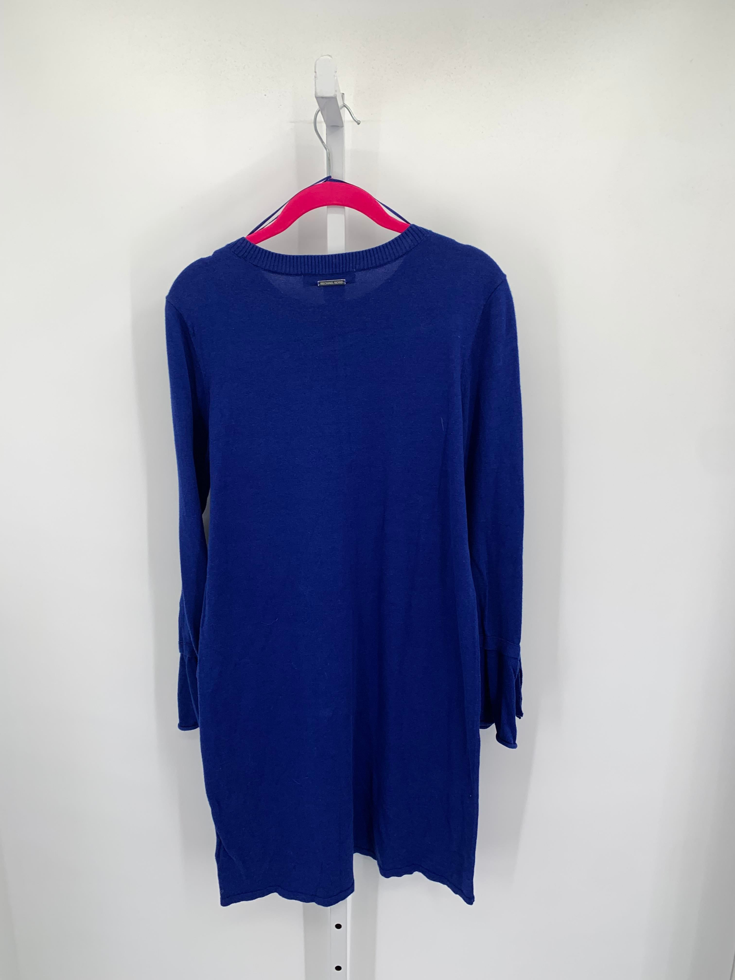 Michael Kors Size Large Misses Long Sleeve Dress