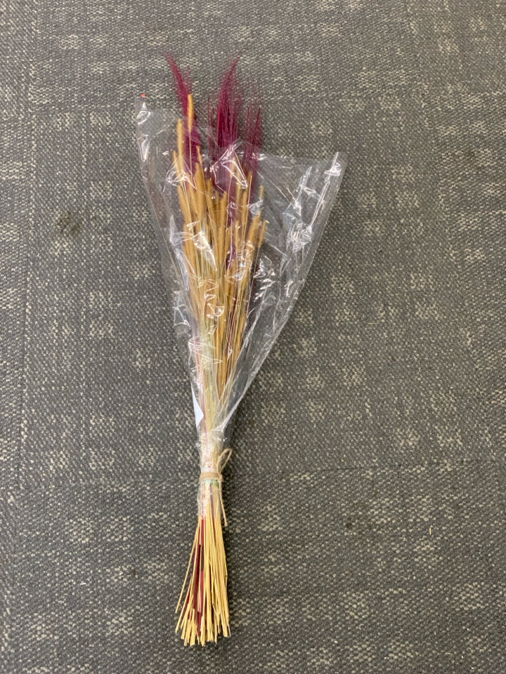 FAUX WILD GRASS VASE FILLER.