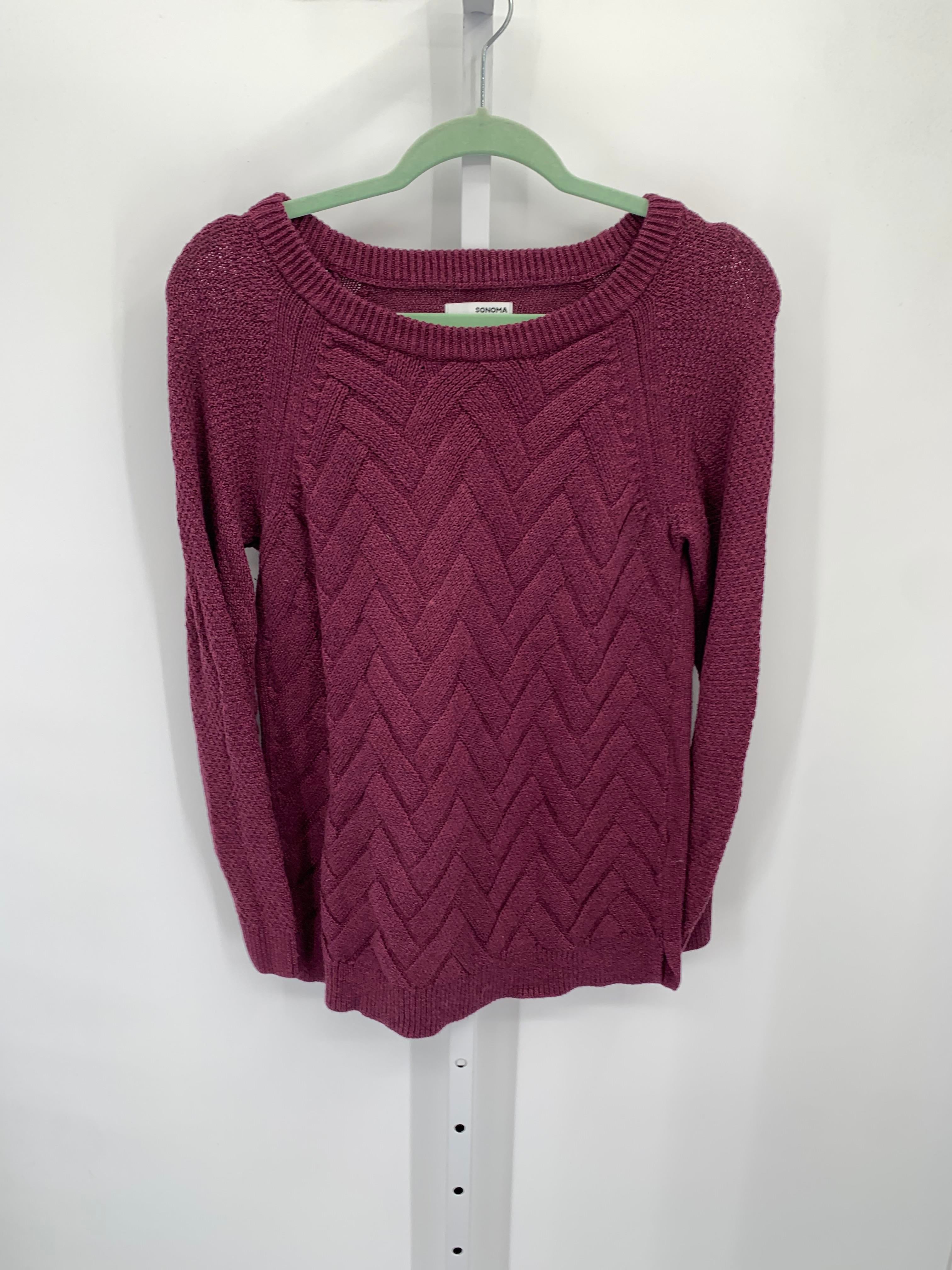 Sonoma Size Medium Misses Long Slv Sweater