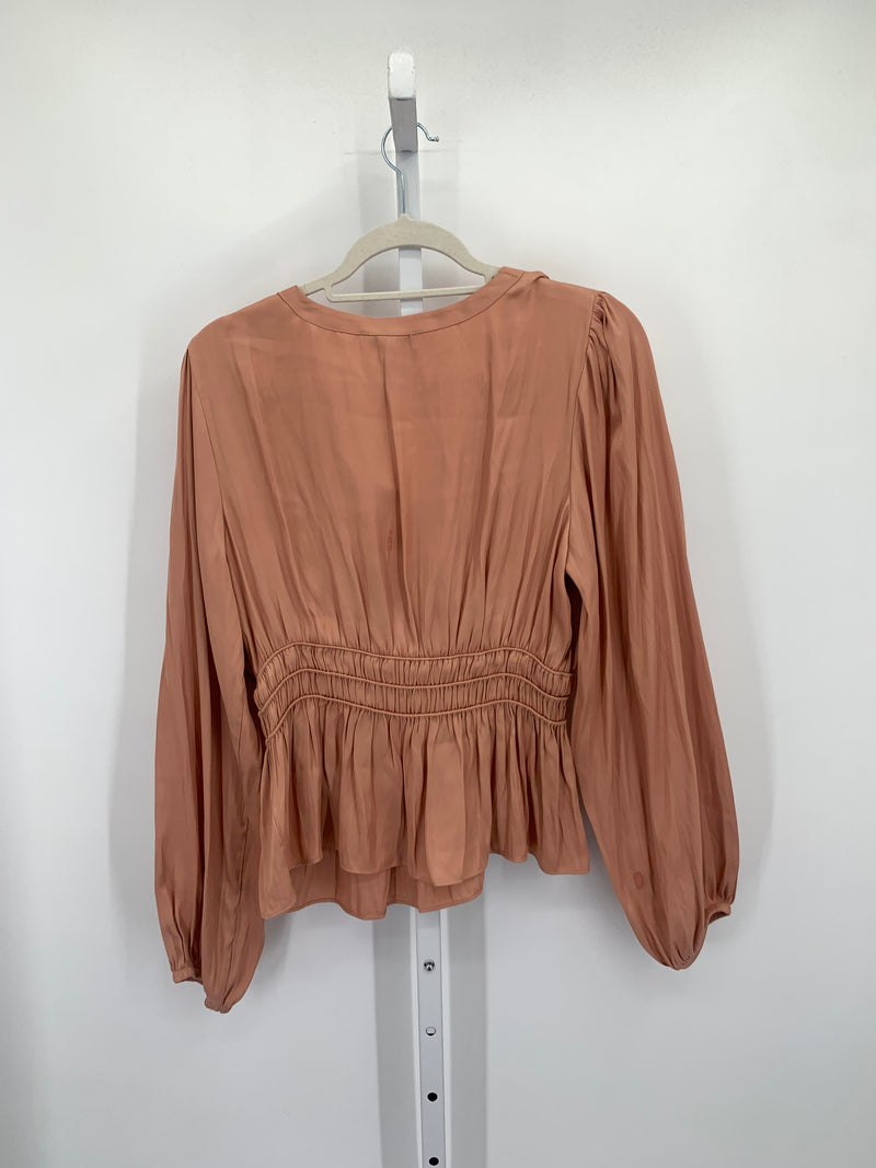 Rachel Zoe Size Large Misses Long Sleeve Shirt