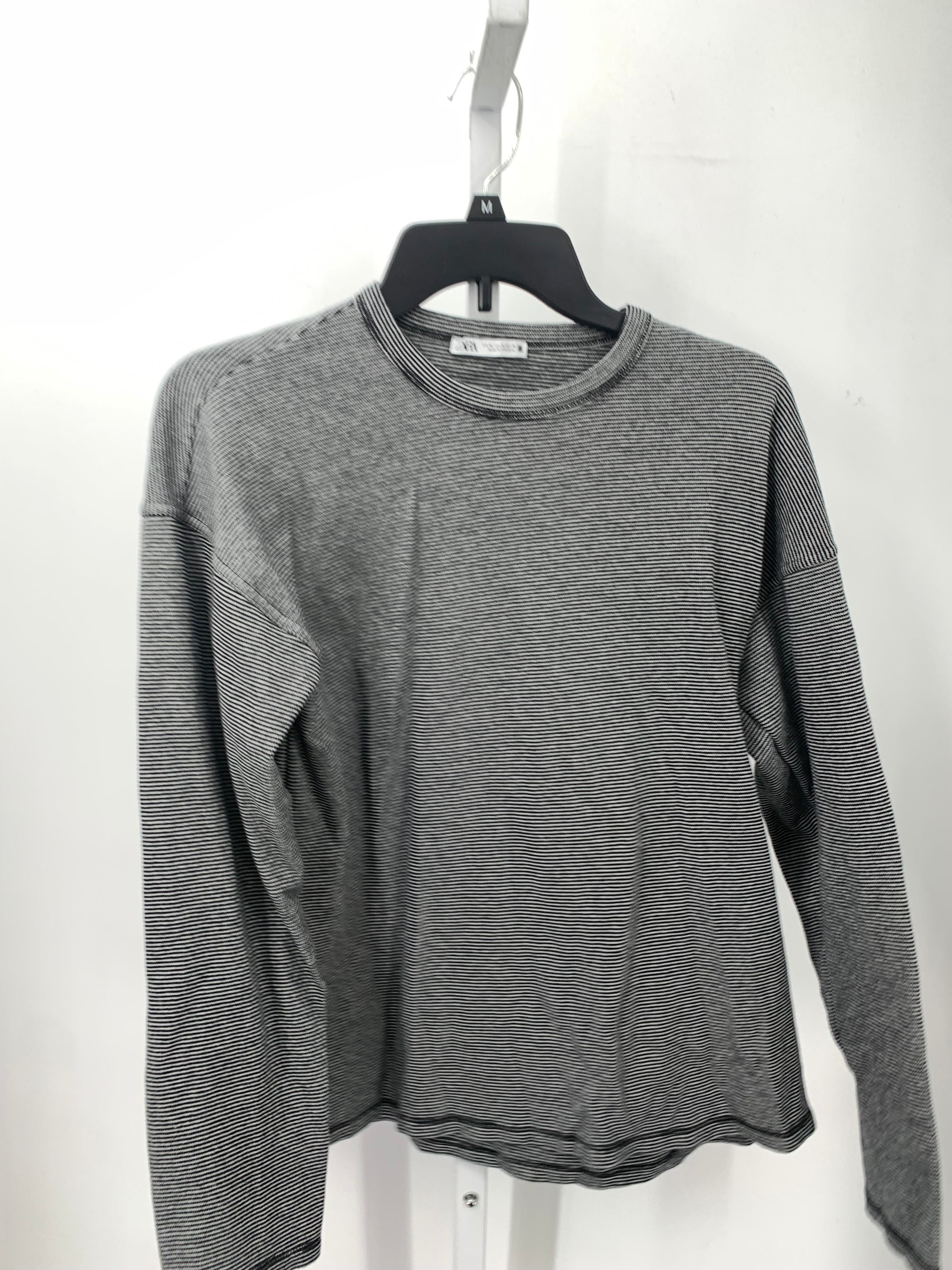 Zara Size Medium Misses Long Sleeve Shirt