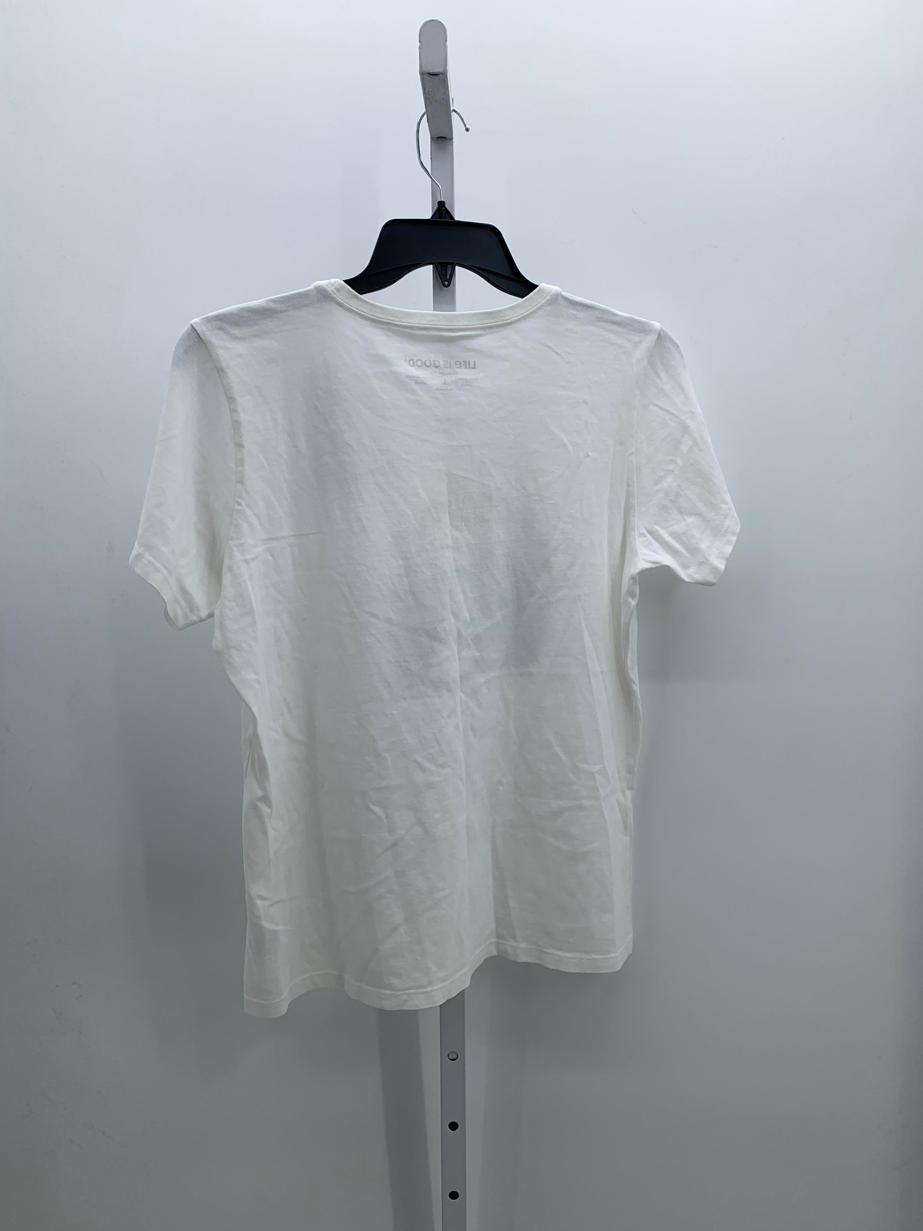 Life is Good Size Large Misses Short Sleeve Shirt