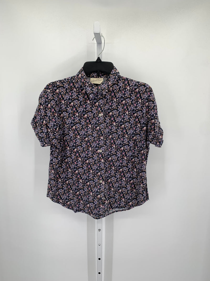 Universal Thread Size X Small Misses Short Sleeve Shirt