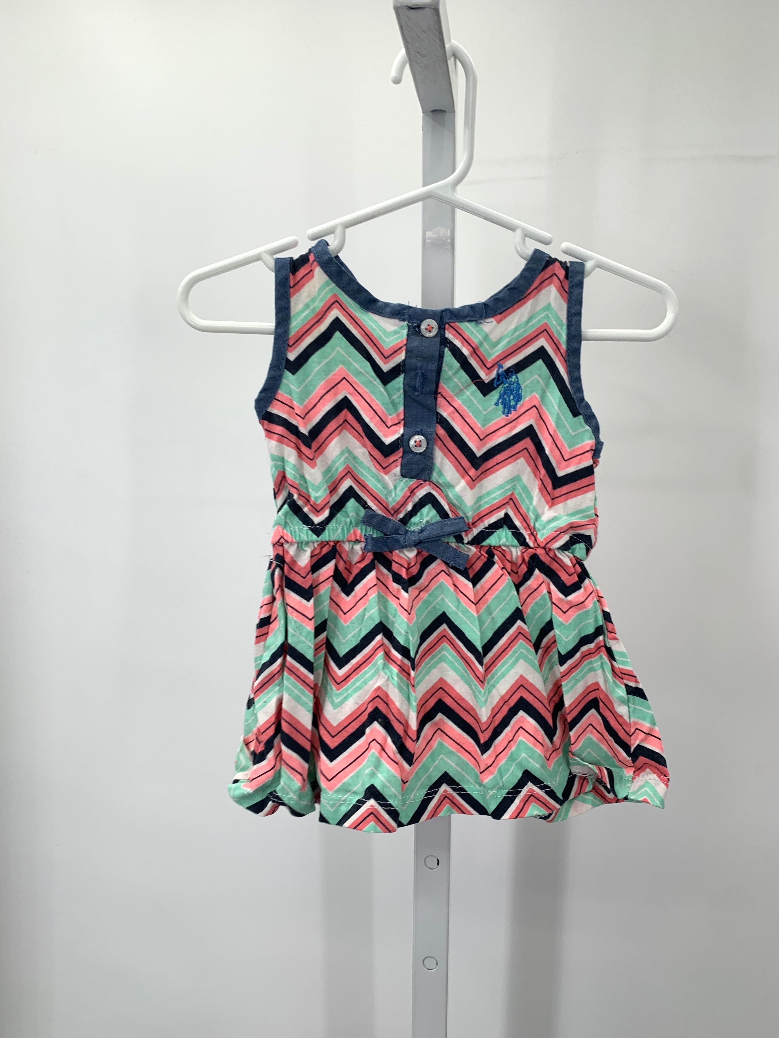 U.S. Polo Size 3-6 Months Girls Sundress