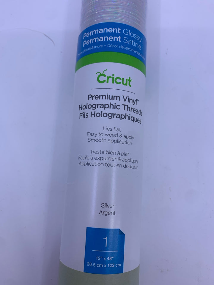 SILVER PERM GLOSSY CRICUT INSERT