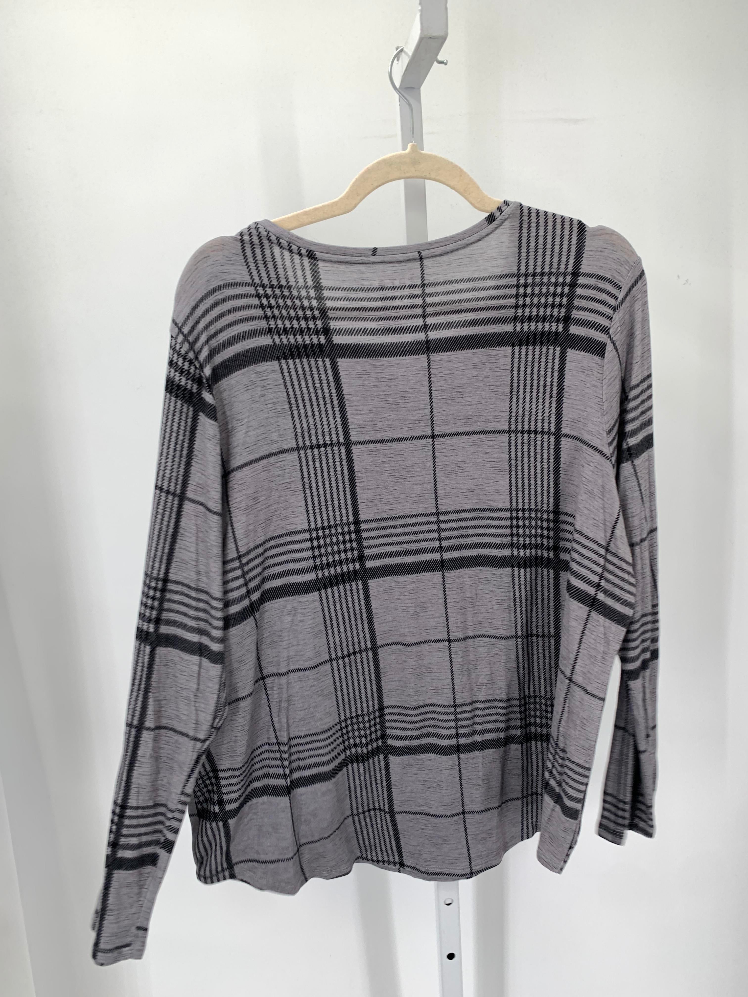 Apt. 9 Size X Large Petite Petite Long Sleeve Shirt