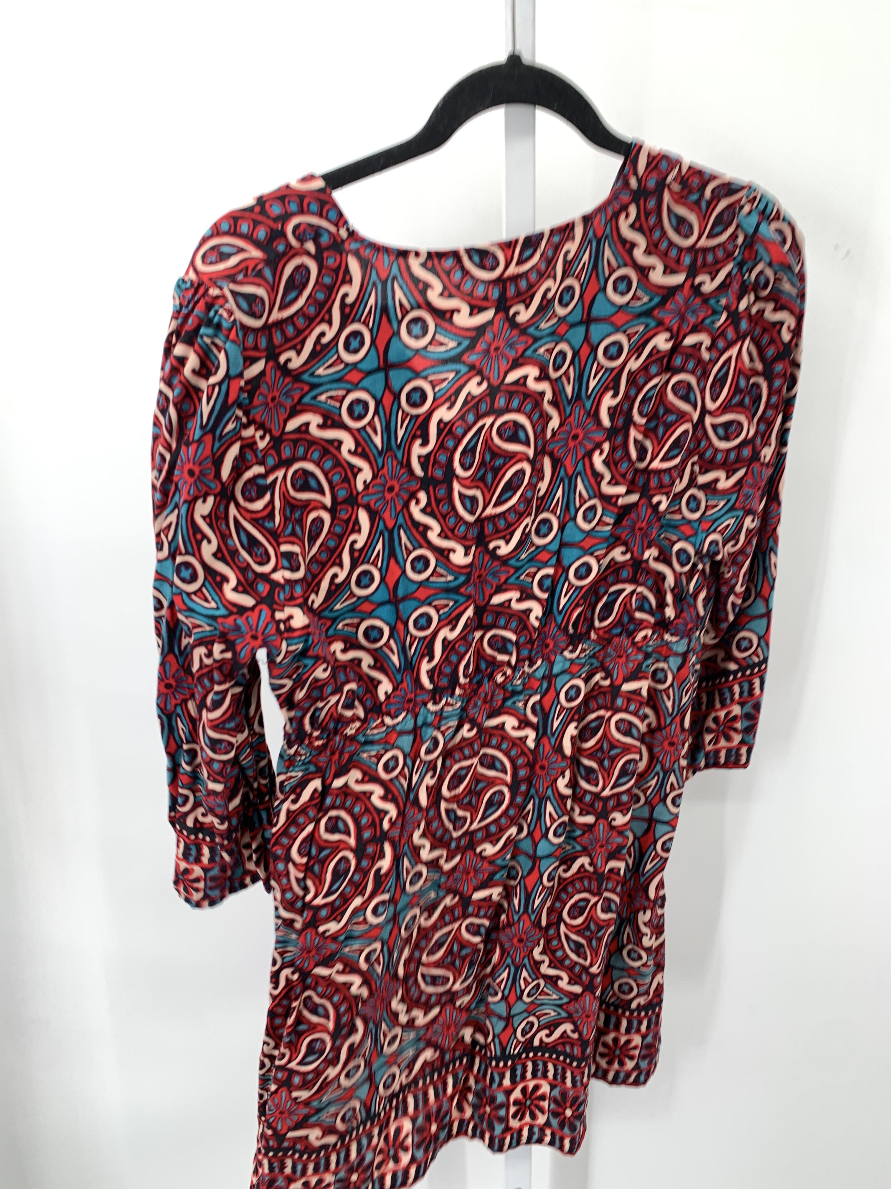 My Blankee Size Large Misses 3/4 Sleeve Dress