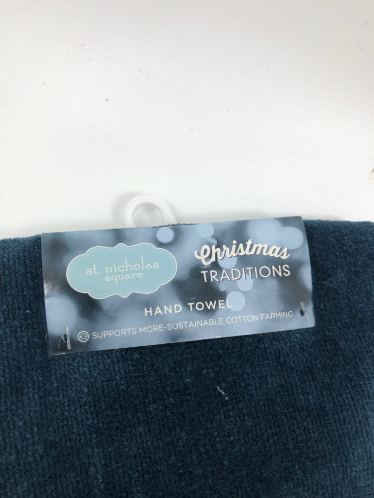 NWT DOVE BLUE HAND TOWEL.