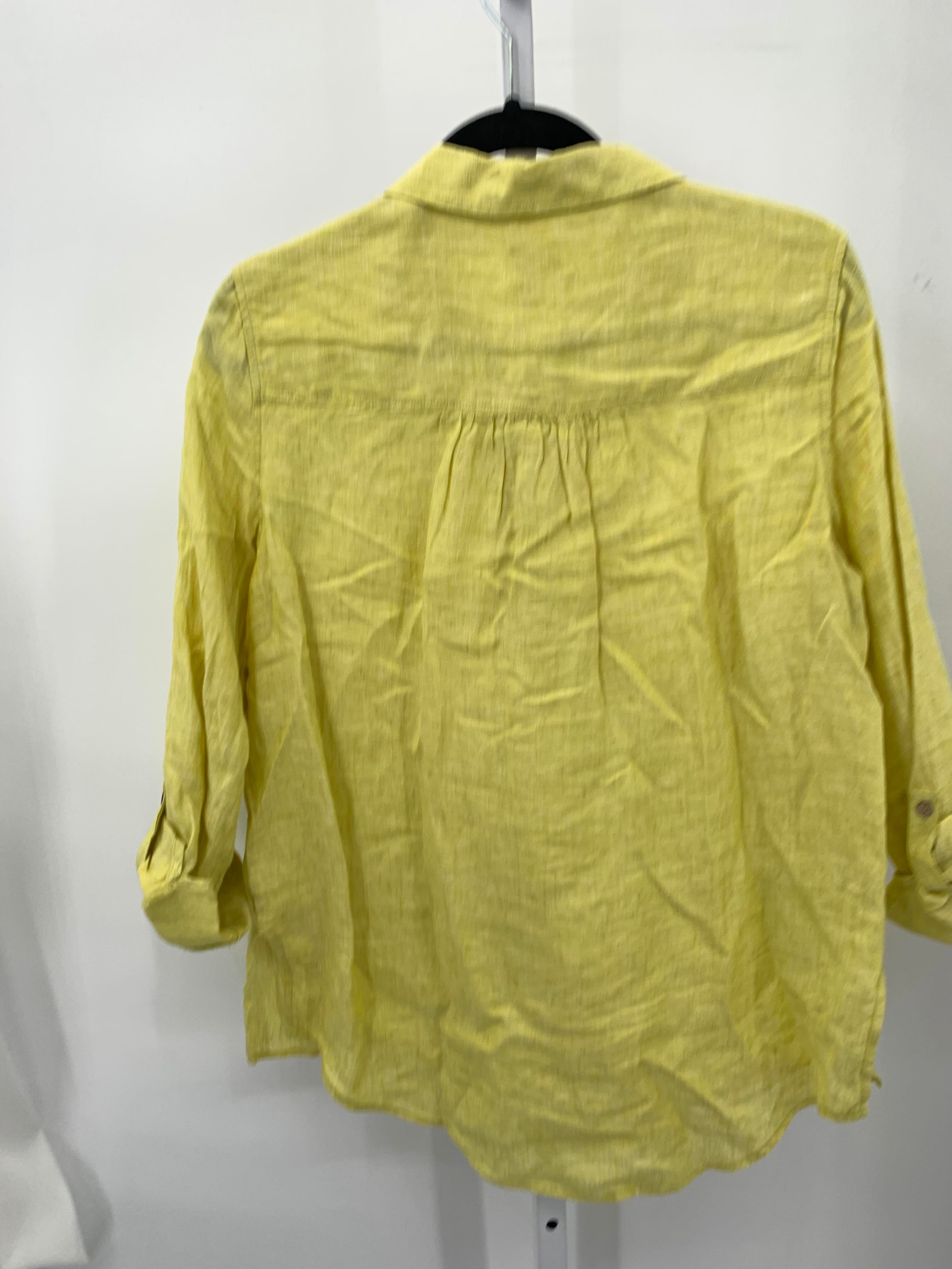 Sigrid Olsen Size Medium Misses Long Sleeve Shirt